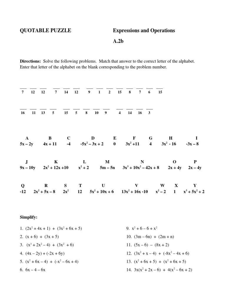 Adding and Subtracting Polynomials Worksheet Adding and Subtracting Polynomials Worksheet