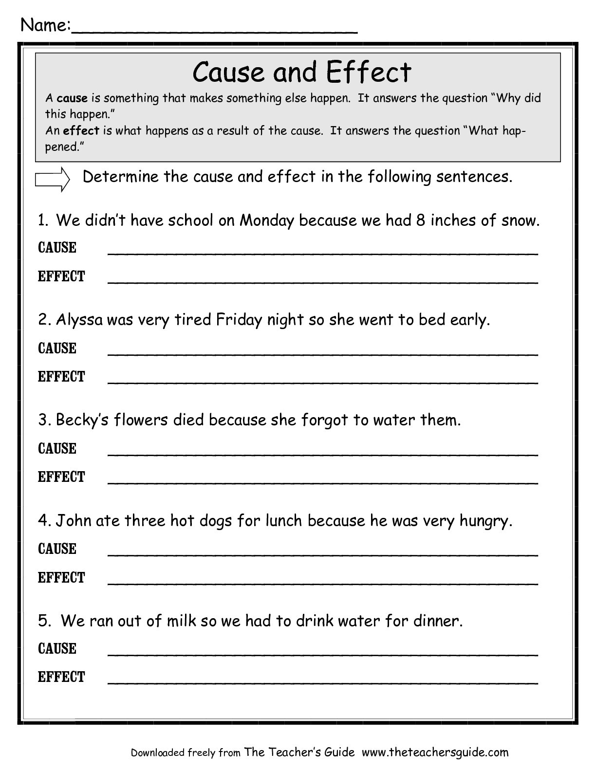 Affect Vs Effect Worksheet Worksheet For Education