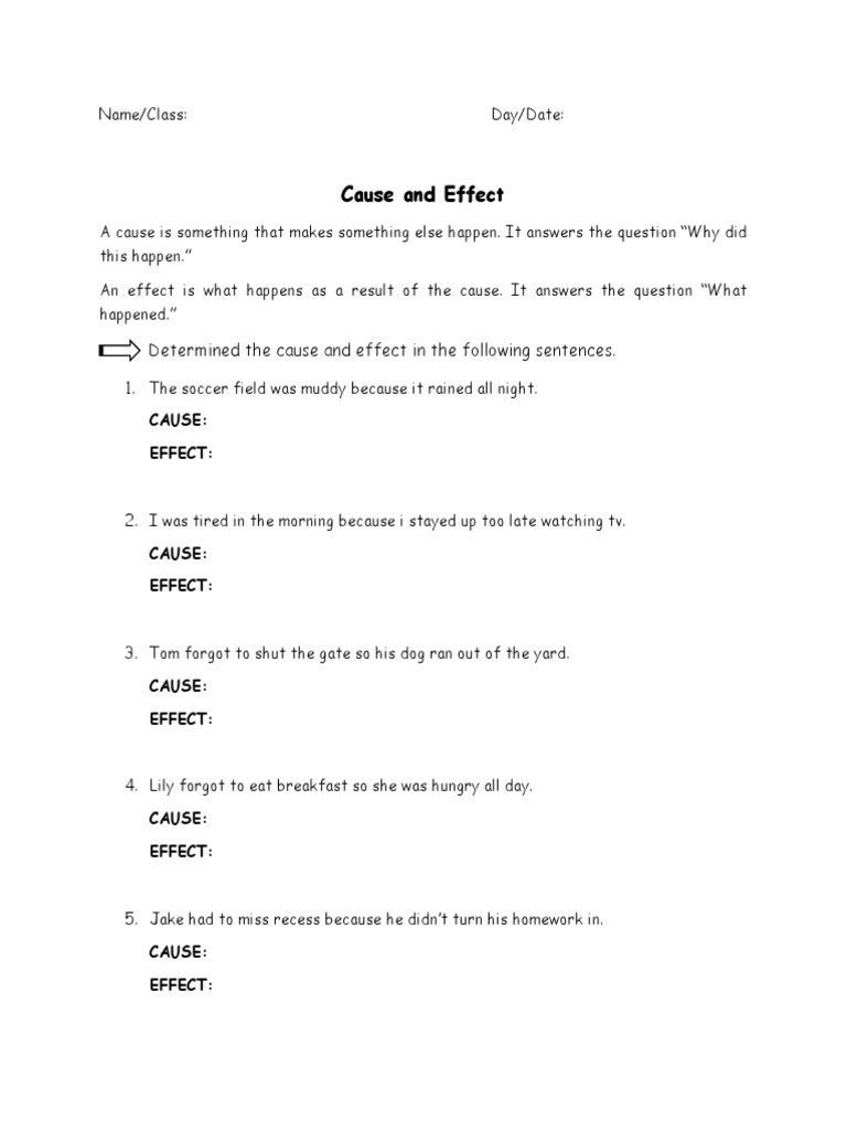 Affect Vs Effect Worksheet Worksheet For Education