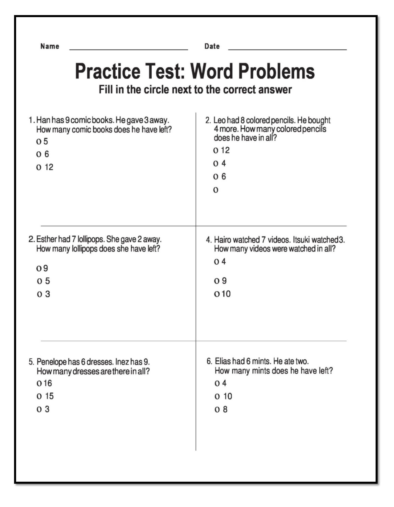 Algebra Word Problems Worksheet Pdf Word Problems Grade 6 Pdf Serpoout S Blog