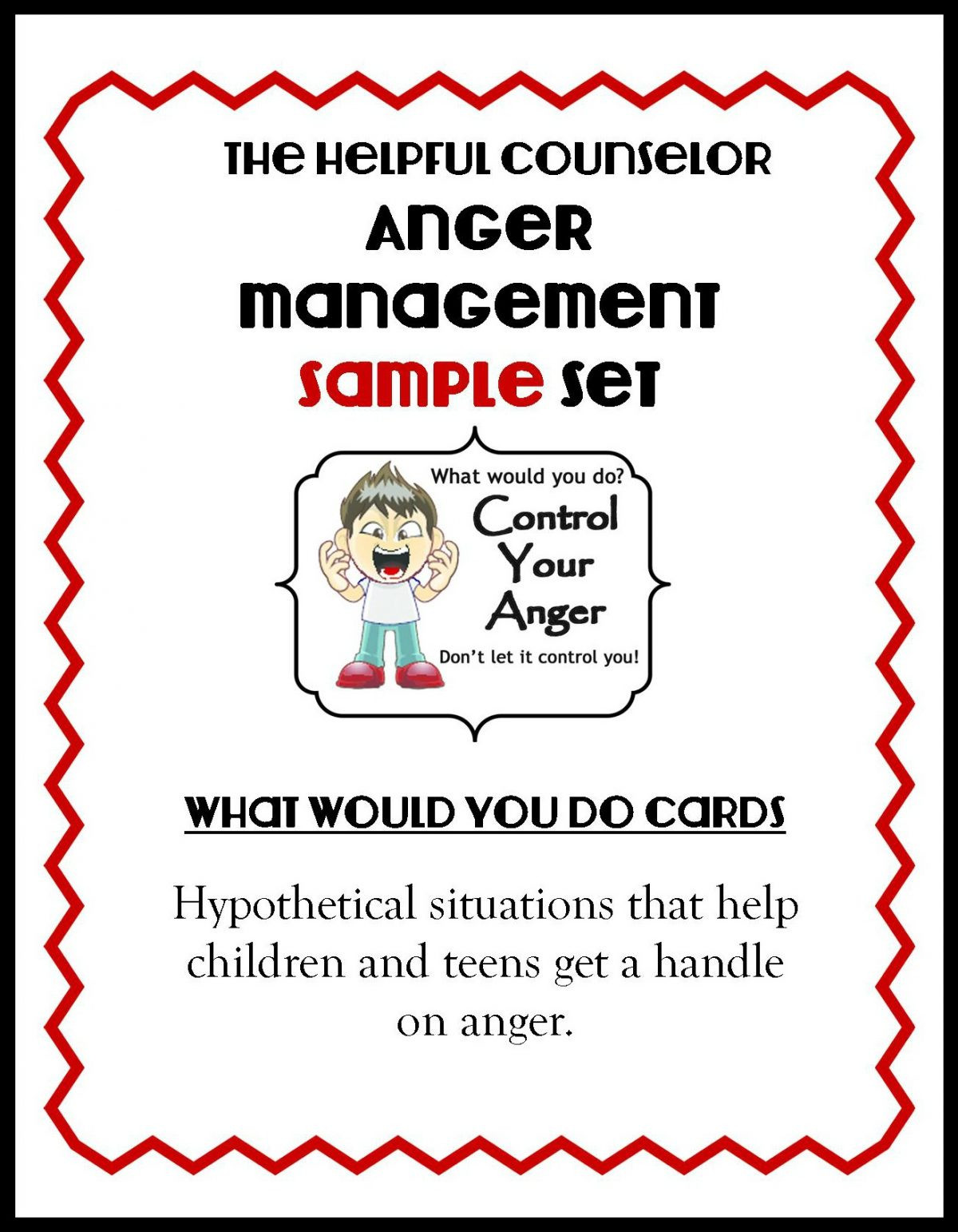 Anger Management Worksheet for Teens Anger Management Free Printable Problem solving – the
