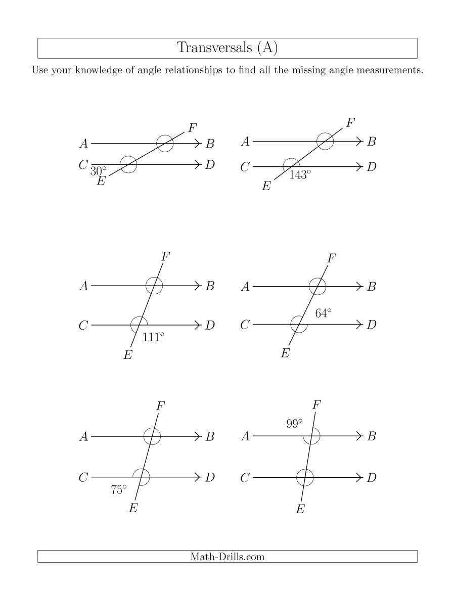 Angle Pair Relationships Worksheet 33 Angle Relationships Worksheet Answers Worksheet Project
