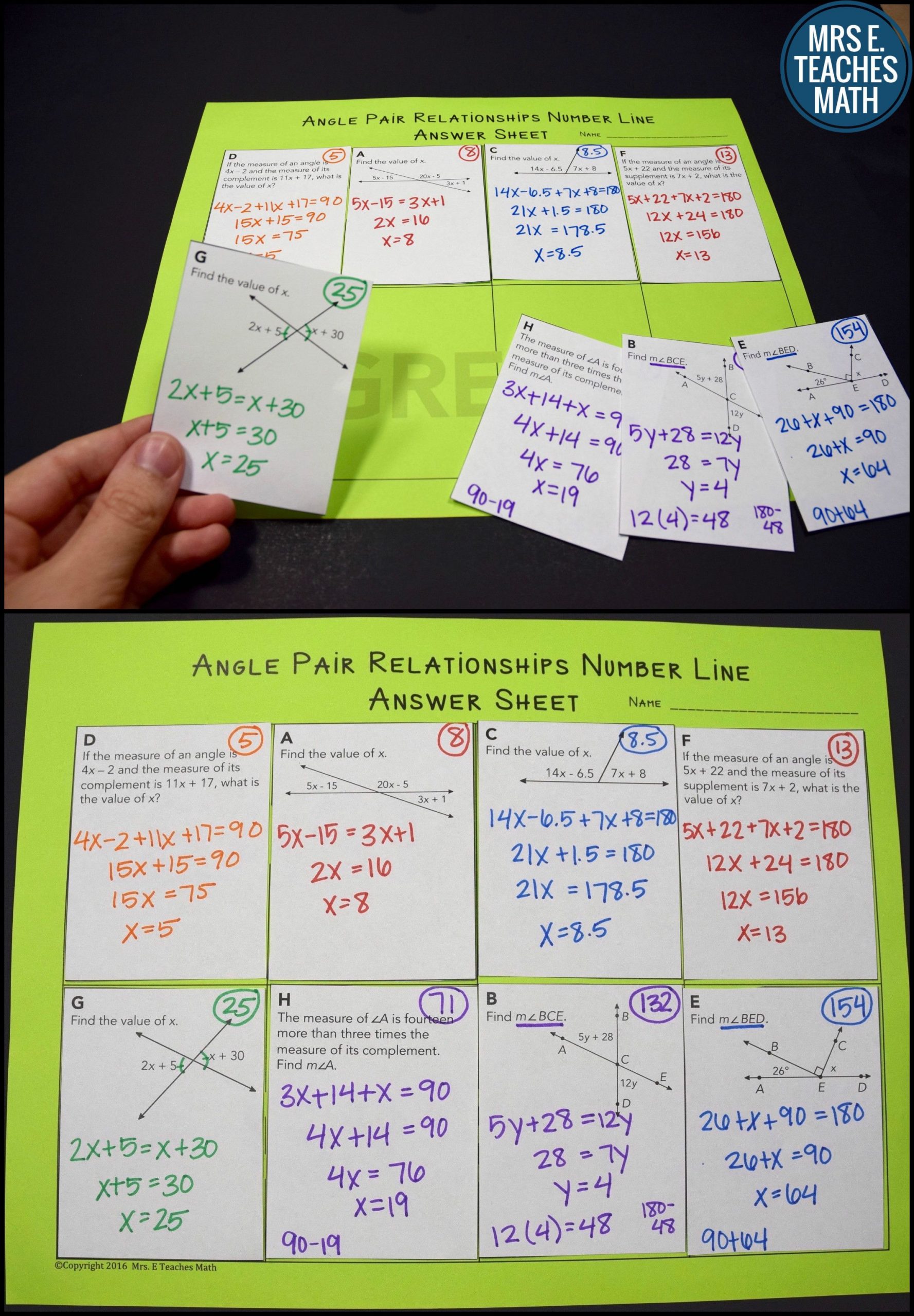 Angle Pair Relationships Worksheet Pin On Success In Secondary