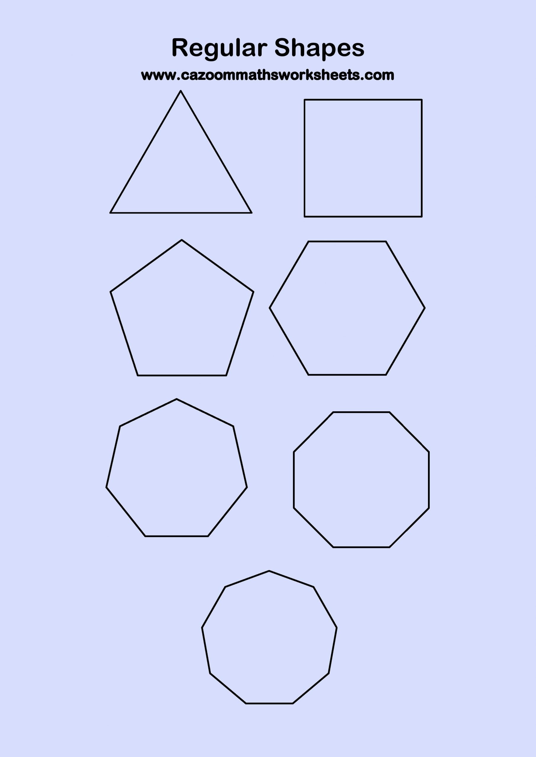 Area Of Regular Polygons Worksheet Cazoom Maths Worksheets Maths Worksheets