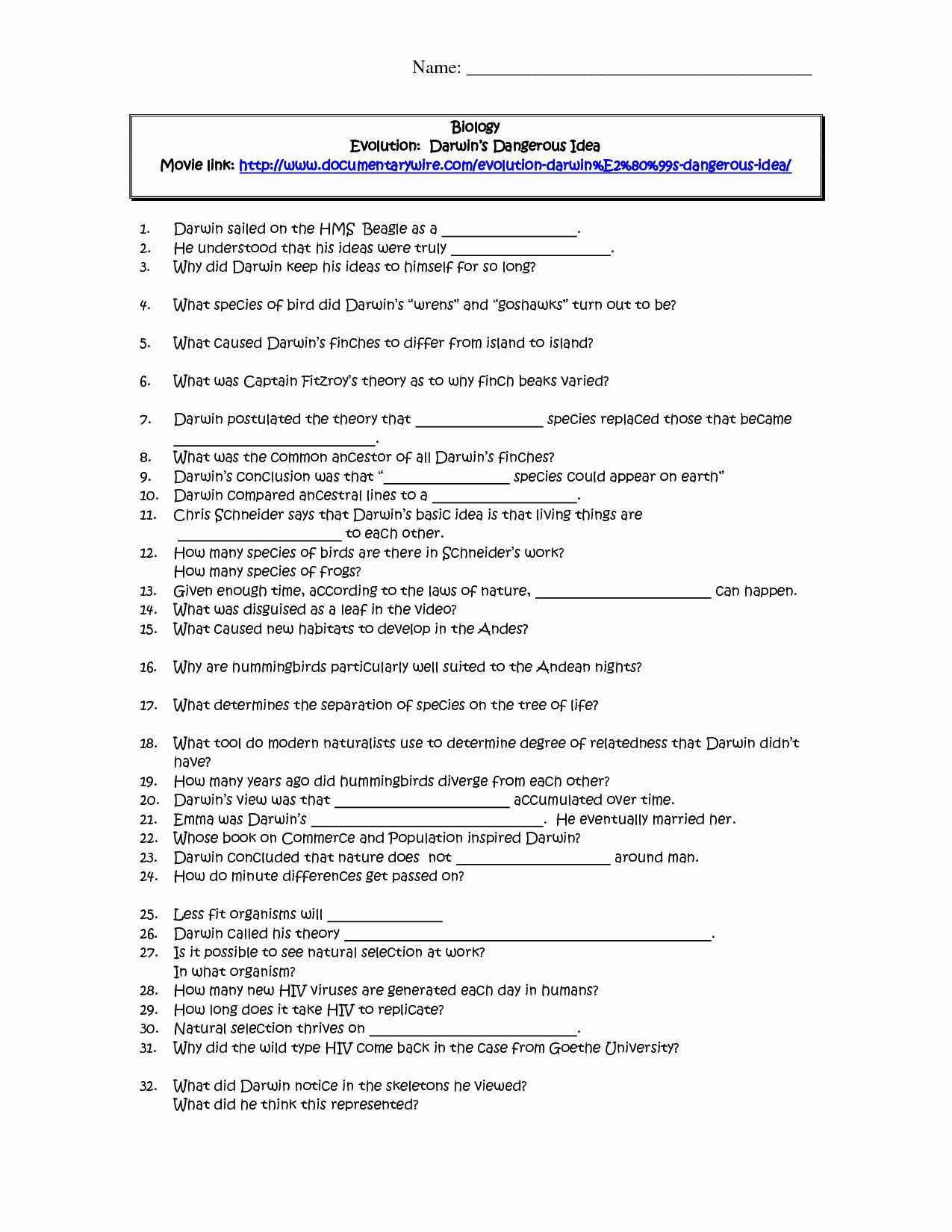 Biological Classification Worksheet Answers 50 Biological Classification Worksheet Answer Key In 2020