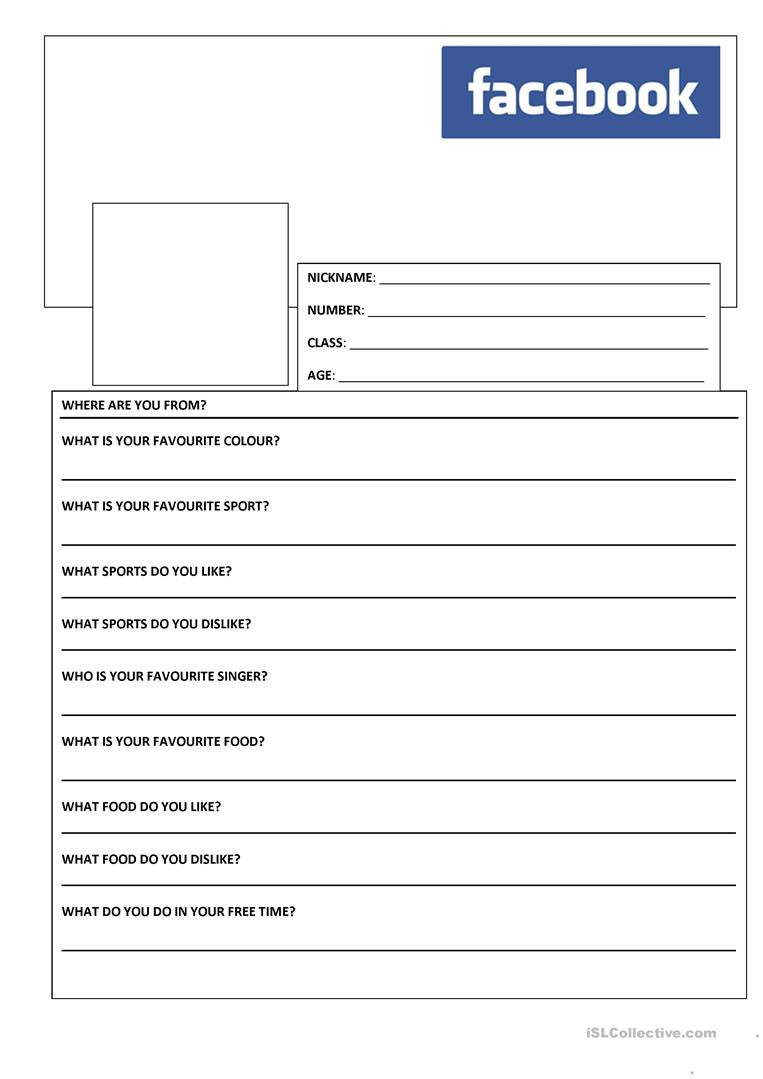 Blank Vocabulary Worksheet Template English Esl Worksheets Most Ed 27 Results