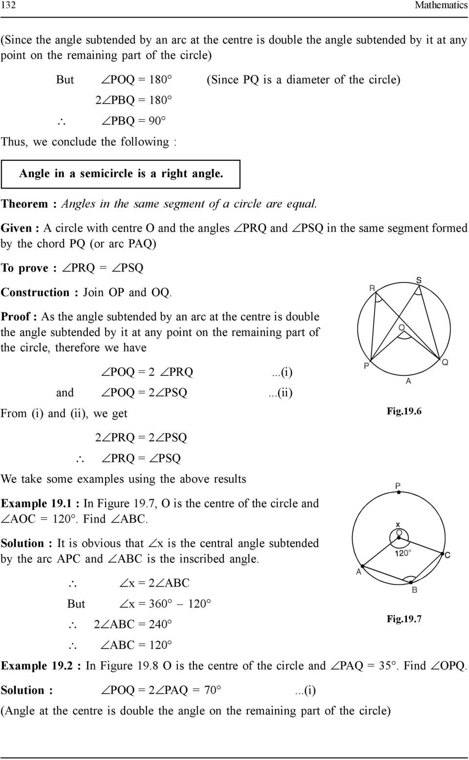 Central and Inscribed Angle Worksheet Angles In A Circle and Cyclic Quadrilateral Pdf Free Download