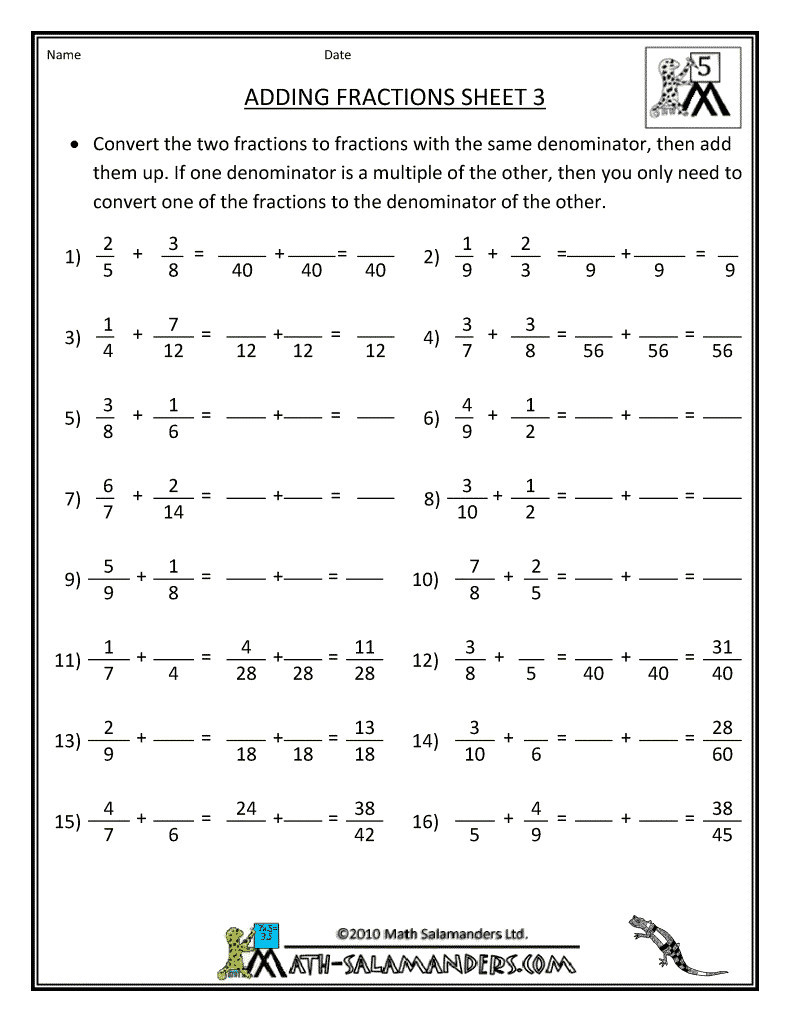 Comparing Fractions and Decimals Worksheet 3 Free Math Worksheets Third Grade 3 Fractions and Decimals