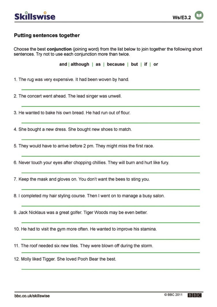 Compound Sentences Worksheet with Answers Pound Sentences Worksheet