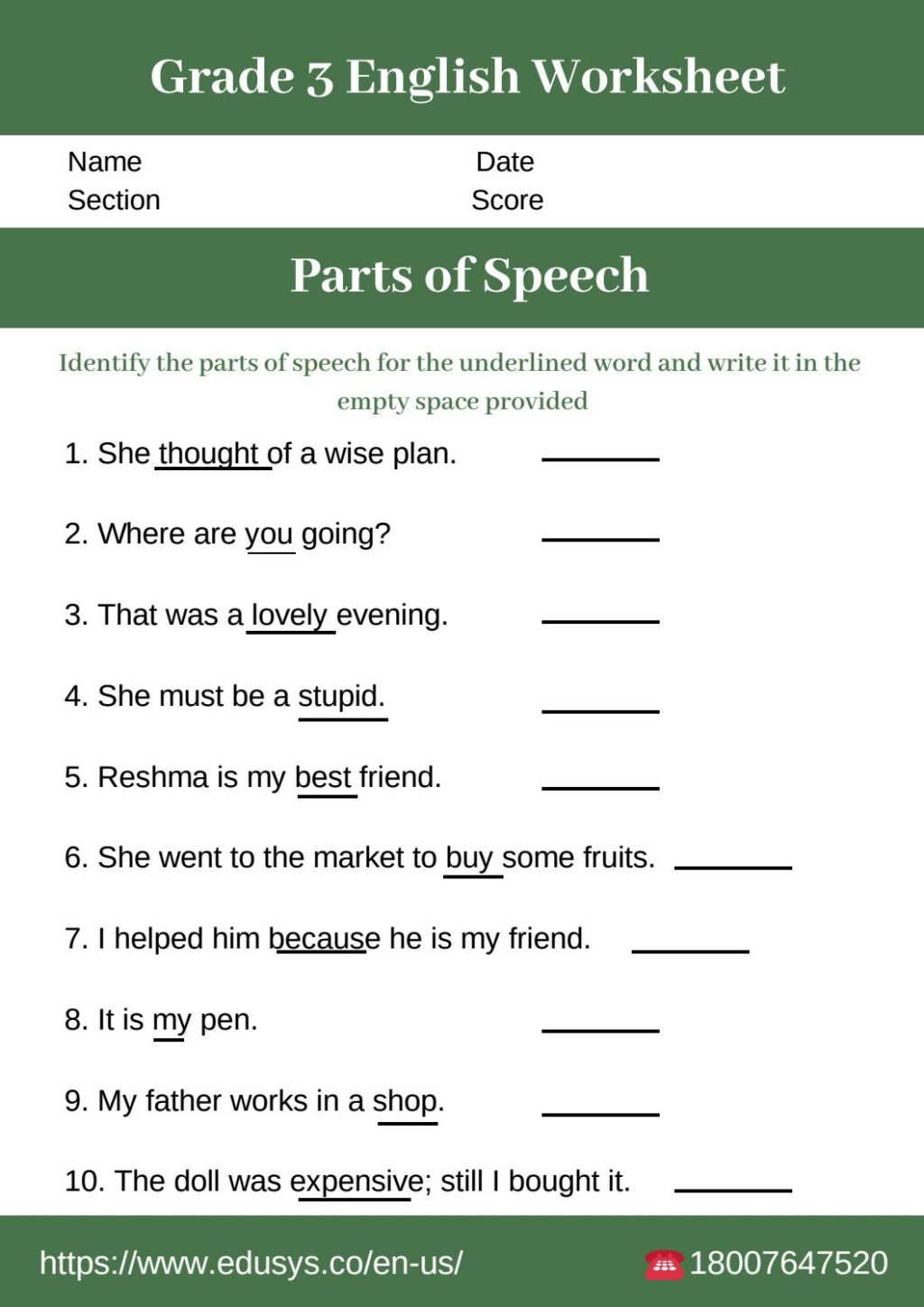 Decomposing Fractions 4th Grade Worksheet Worksheet 3rd Worksheets Printable Free Kindergarten for