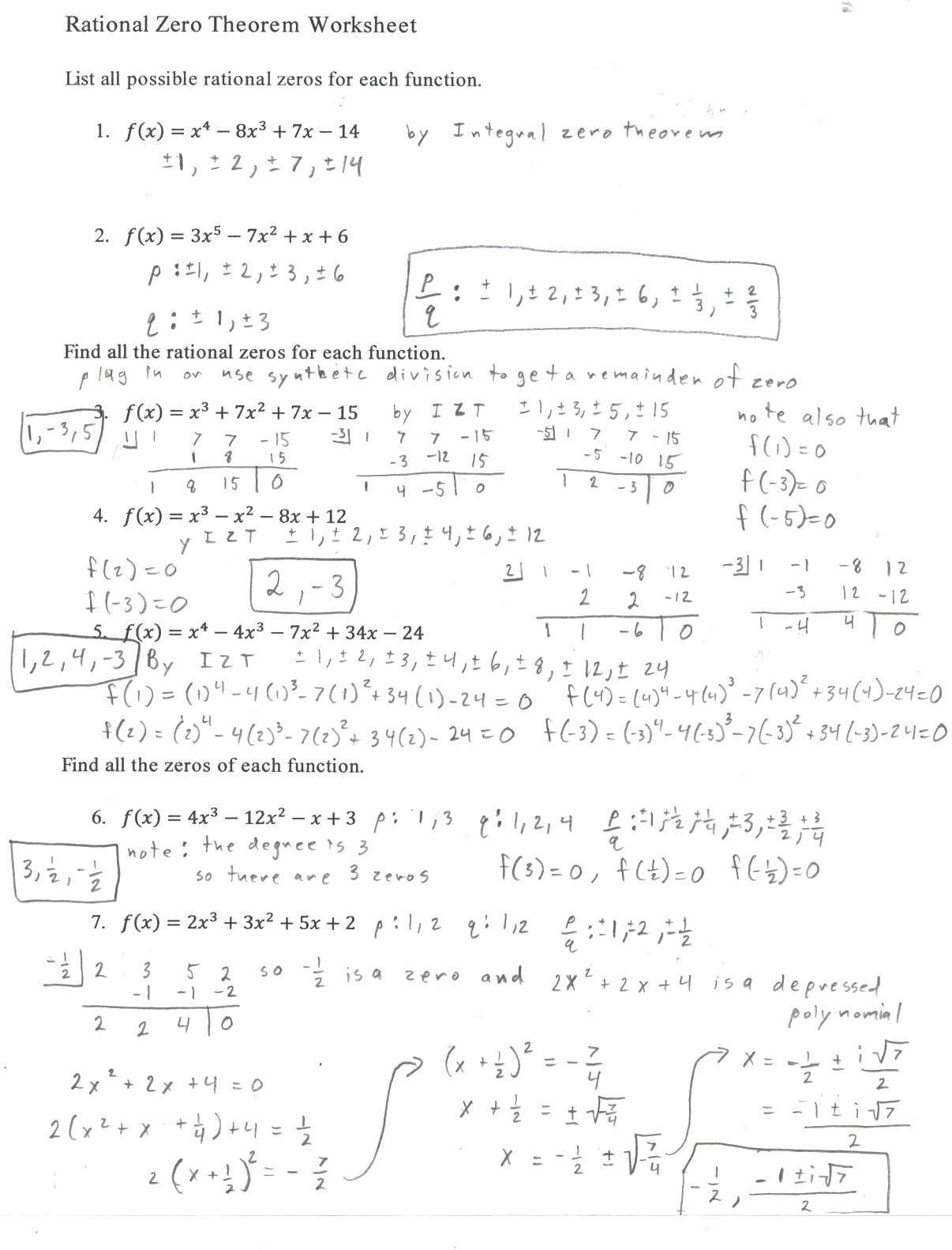 Evaluating Functions Worksheet Algebra 1