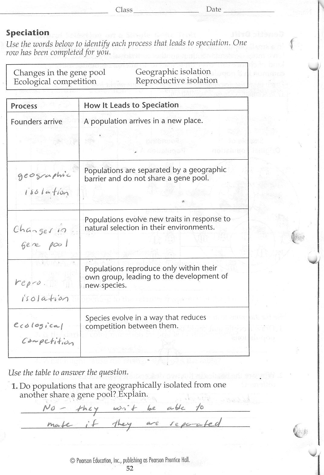 Evidence Of Evolution Worksheet Answers Evolution Evolution Review Worksheet