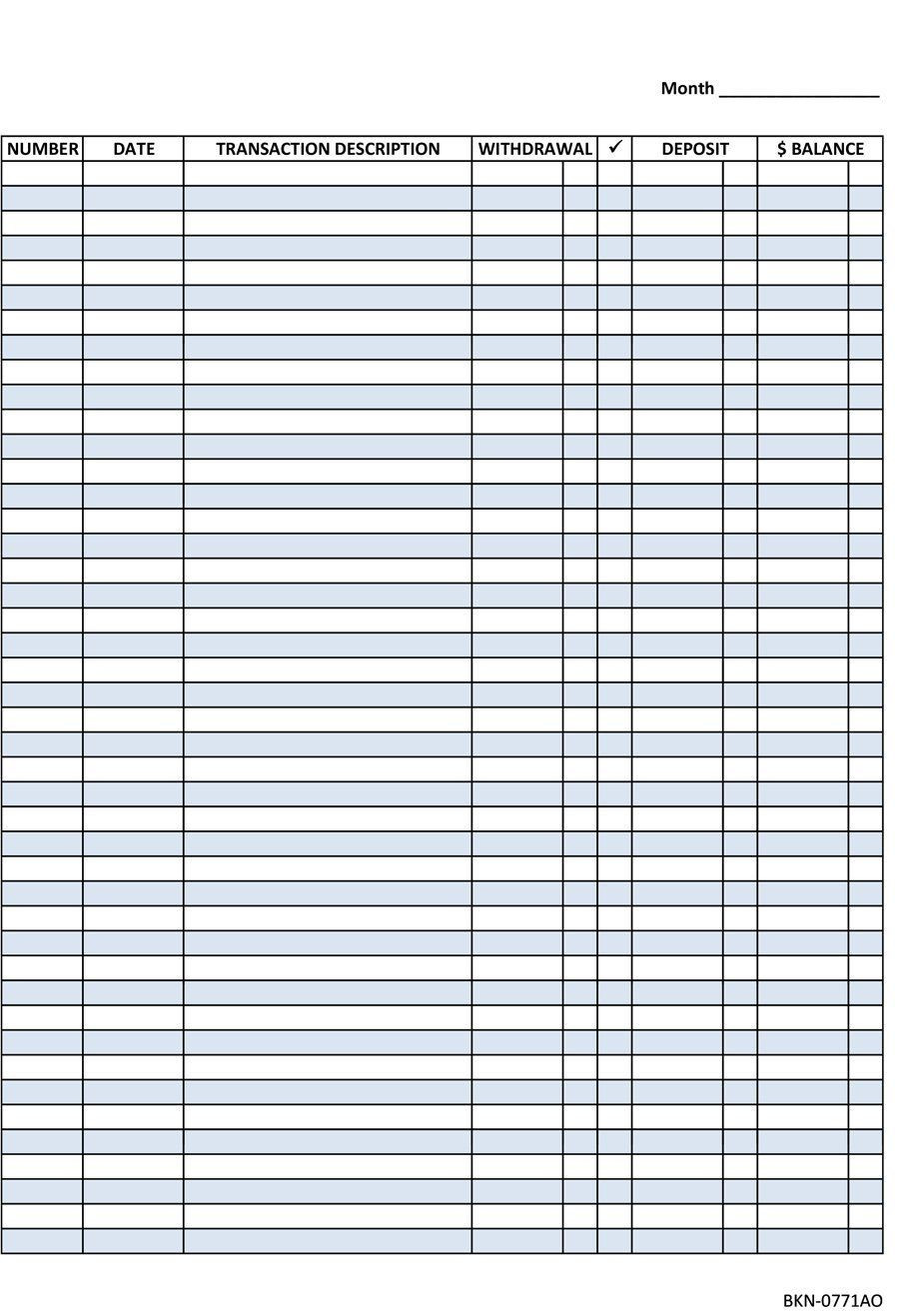 Excel Checkbook Register Budget Worksheet 6 Free Blank Business Checkbook Register Template Excel Pdf