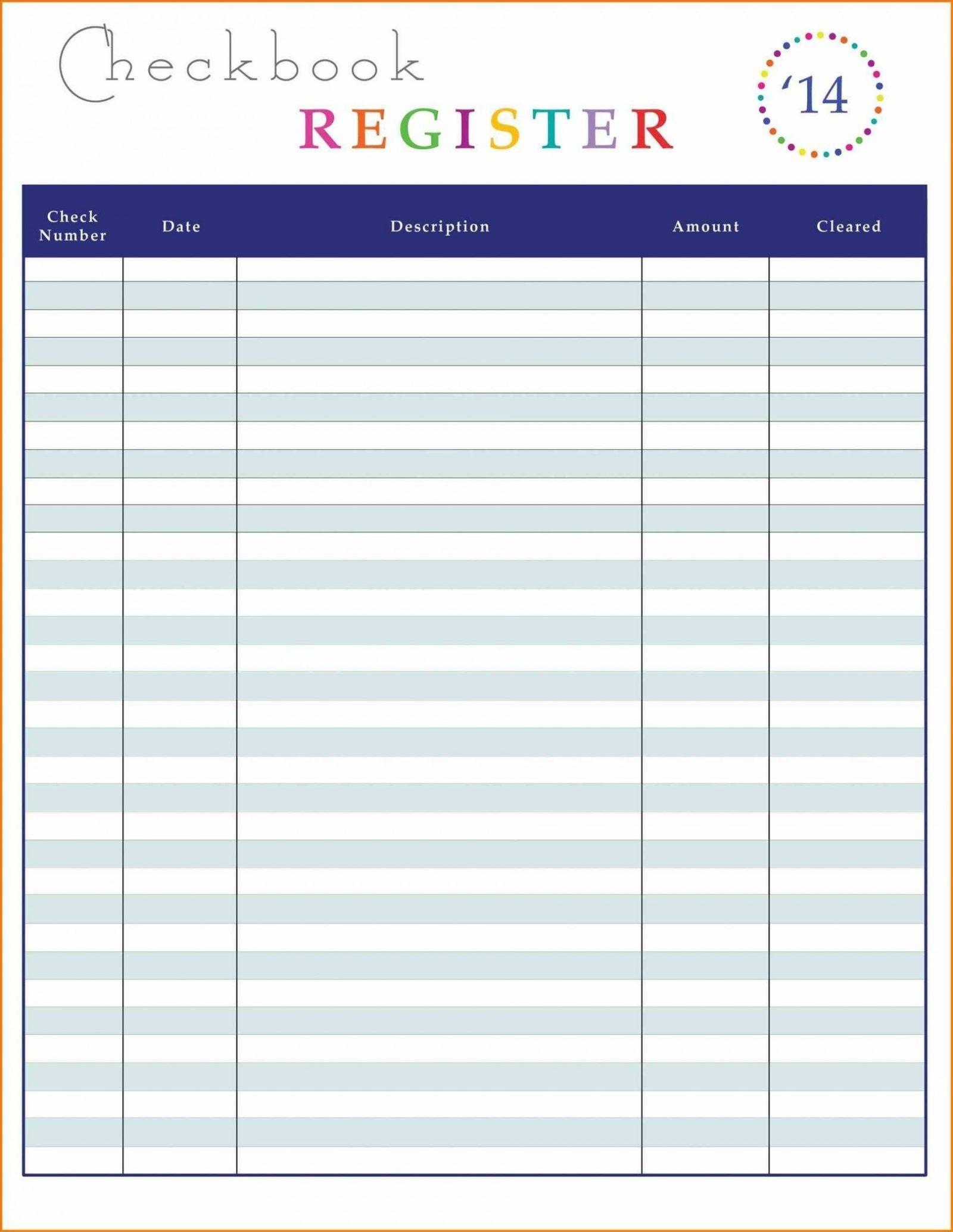 Excel Checkbook Register Budget Worksheet New Excel Check Register Template Xlstemplate Xlssample