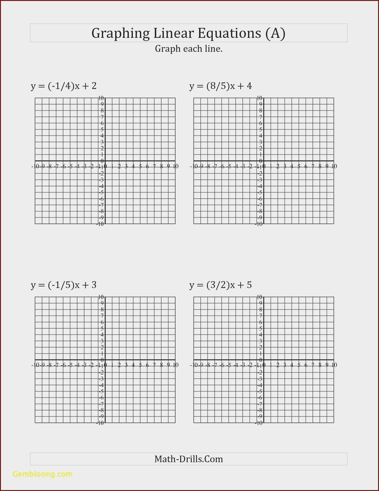 Function Tables Worksheet Pdf Linear Vs Nonlinear Equations Worksheet