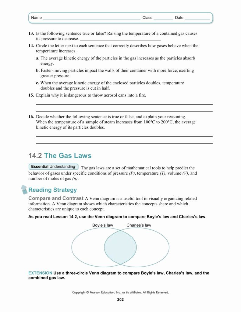 Gas Variables Worksheet Answers 50 Gas Variables Worksheet Answers In 2020
