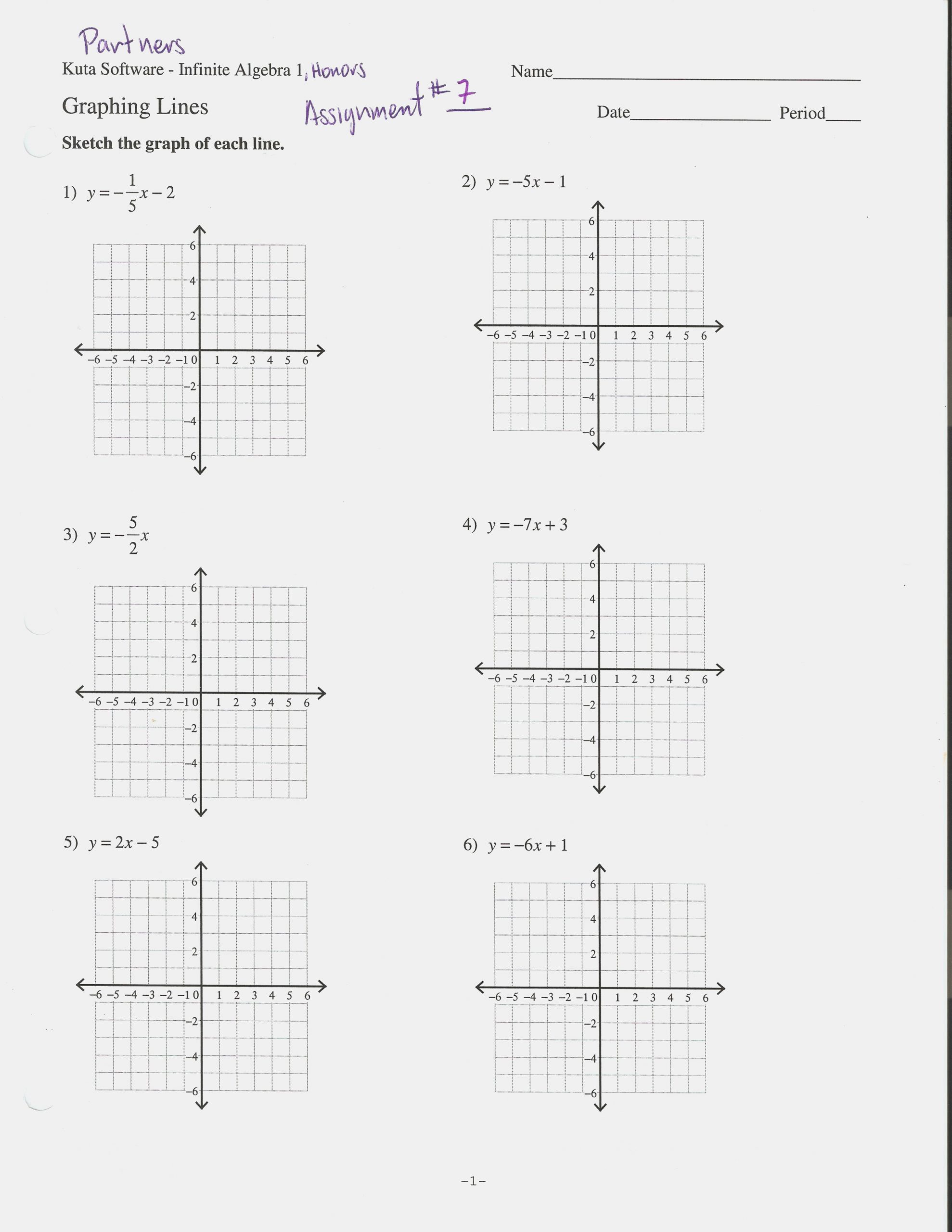 Graphing Linear Equations Practice Worksheet Lovely Linear Equations Worksheet with Answers