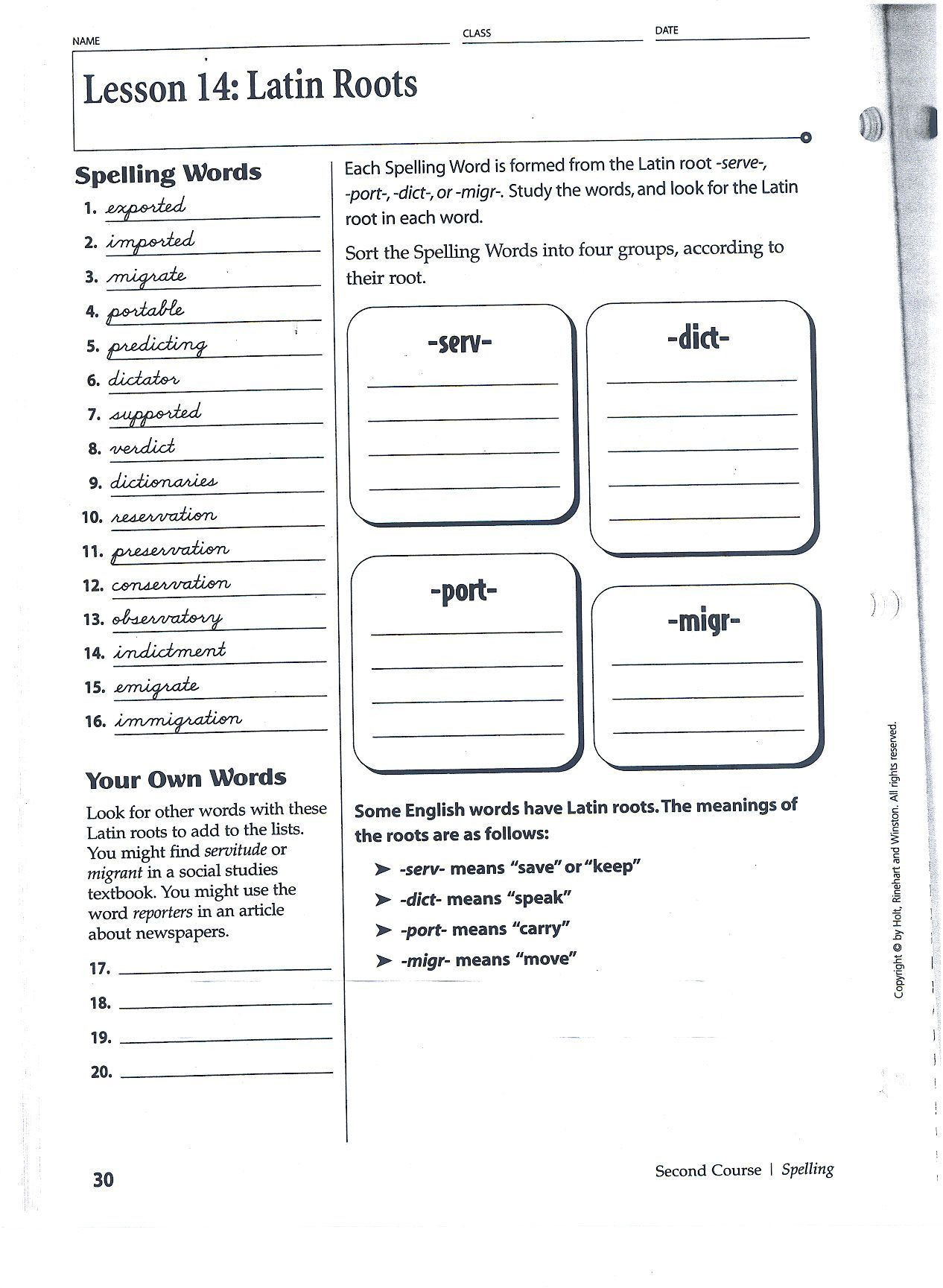Greek and Latin Roots Worksheet 32 Greek and Latin Roots Worksheet 7th Grade Worksheet