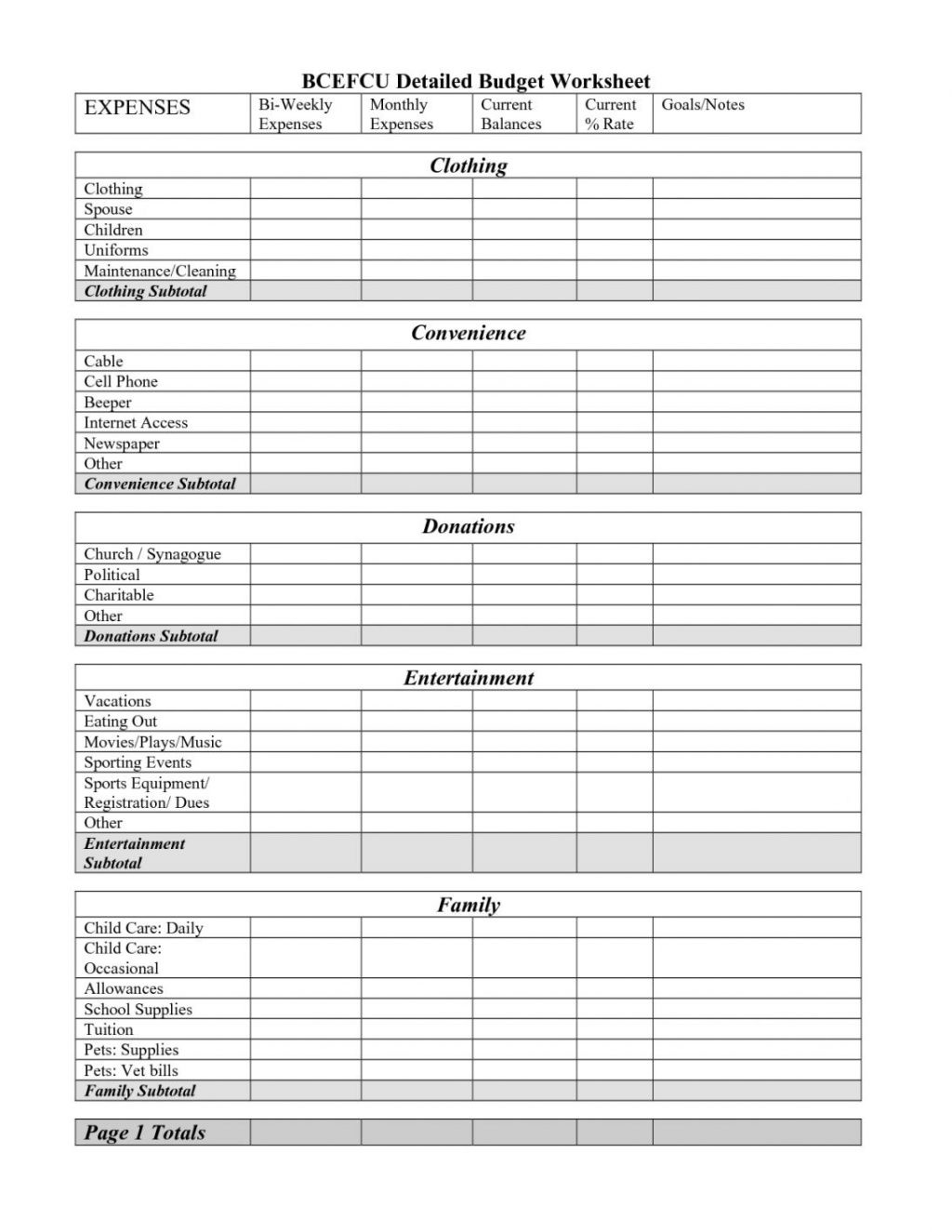 Home Daycare Tax Worksheet Spreadsheet Home Daycare Tax Worksheet Personal In E and