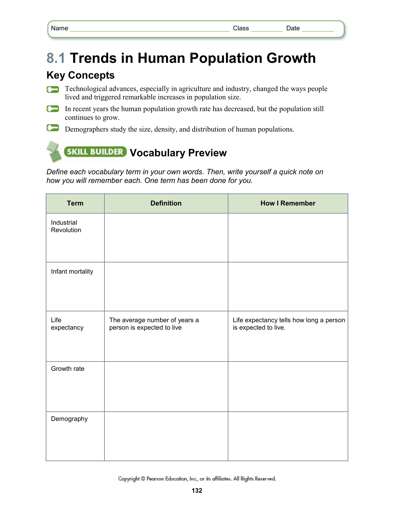Human Population Growth Worksheet Human Growth Stages Worksheet