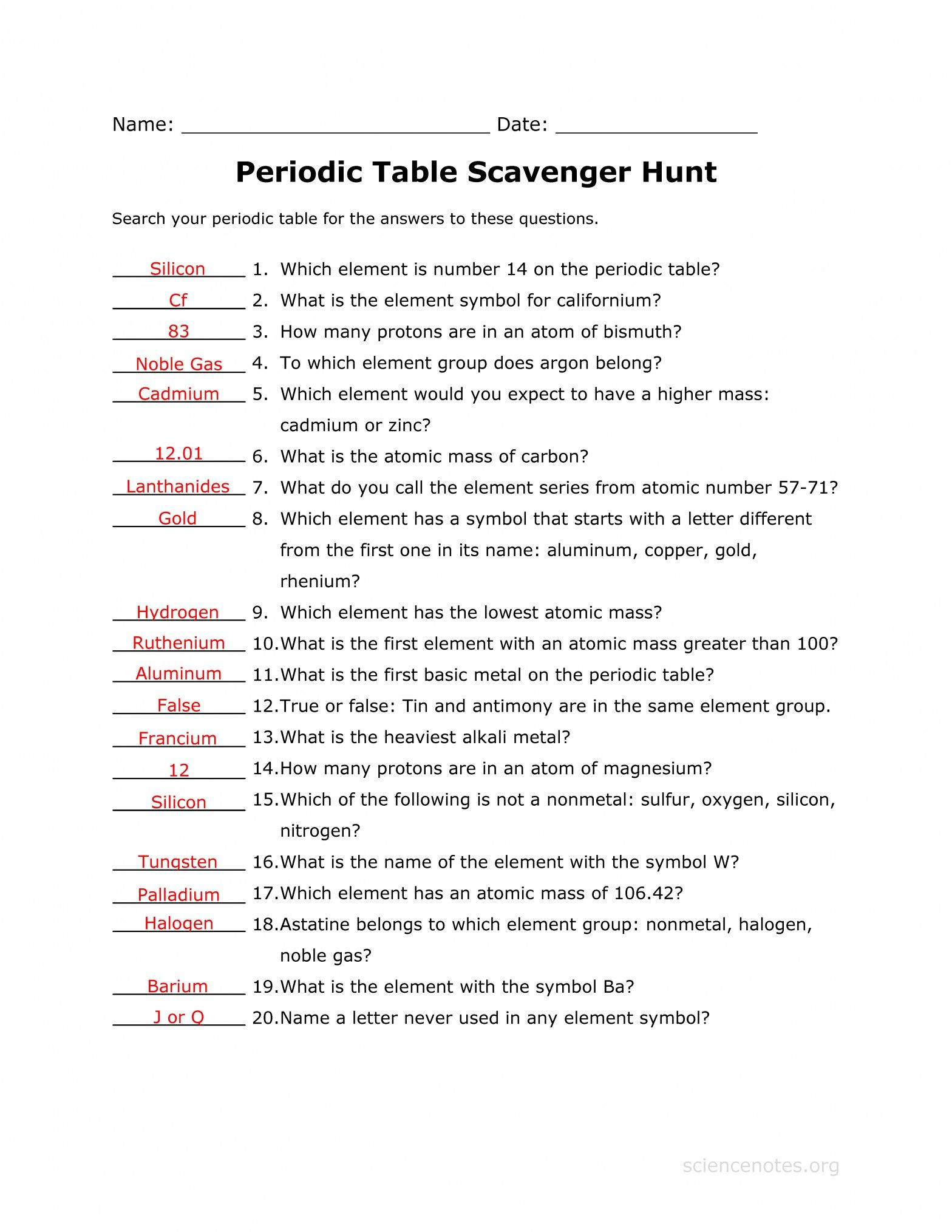 Isotopes Worksheet Answer Key isotope Practice Worksheet Answers