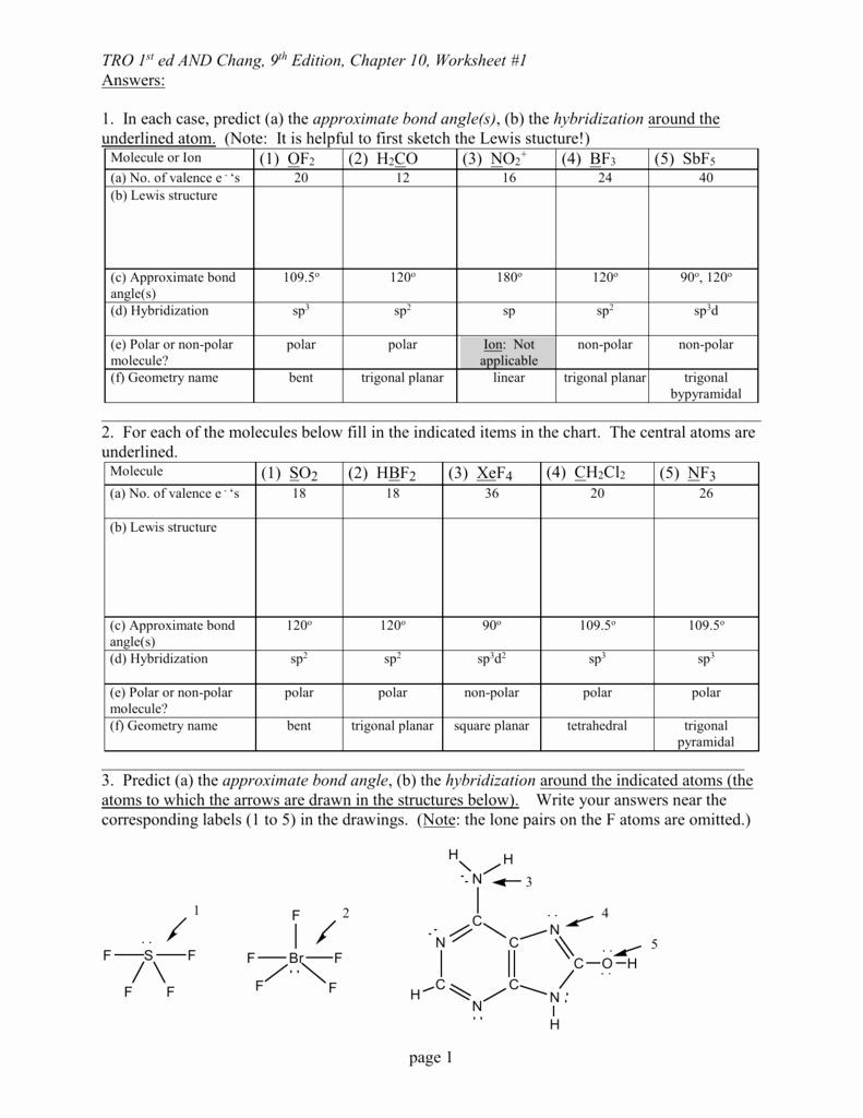 Lewis Structure Worksheet with Answers Pin On Customize Design Worksheet Line