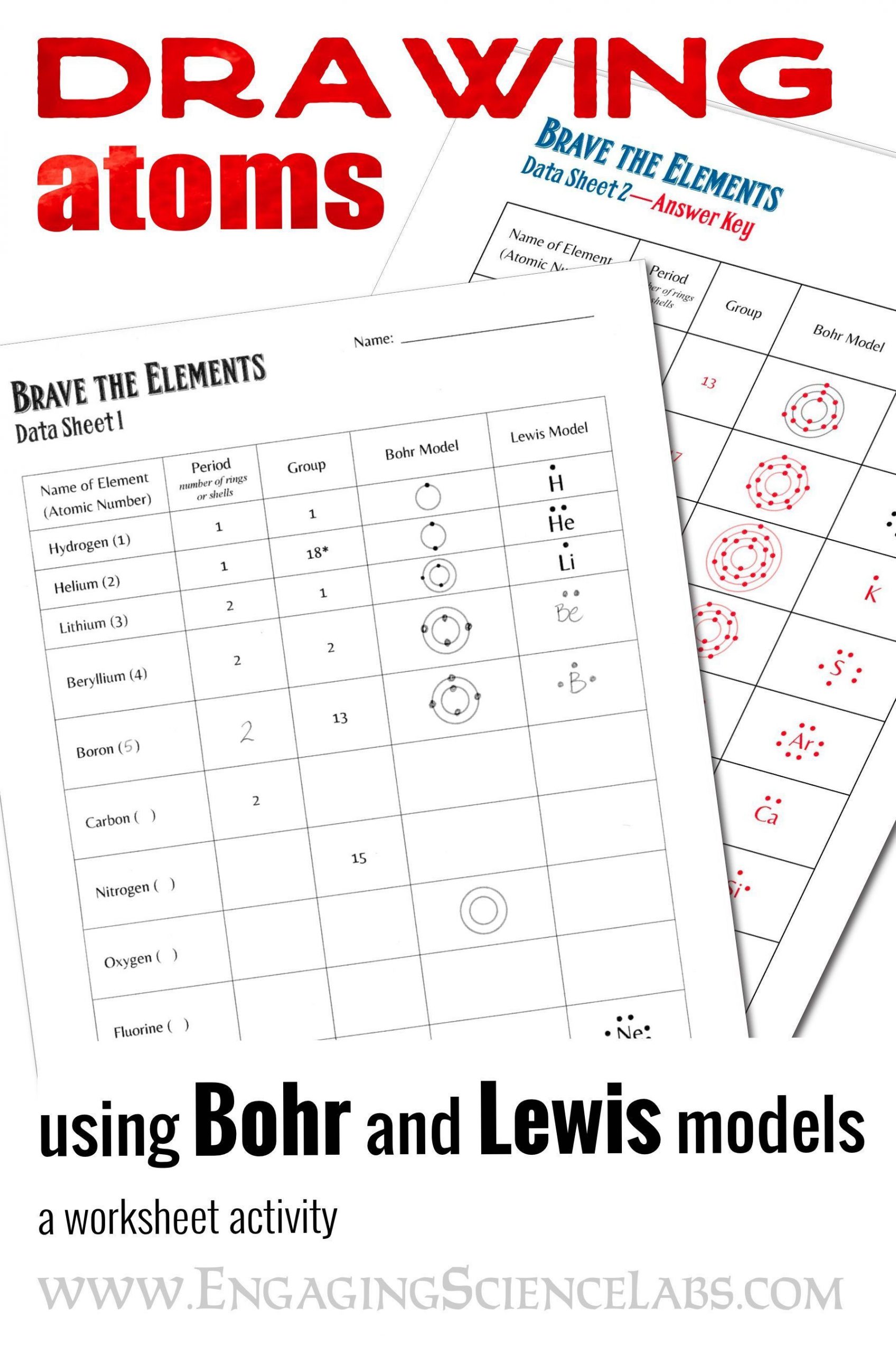 Lewis Structure Worksheet with Answers Pin On Engaging Science Labs Curriculum
