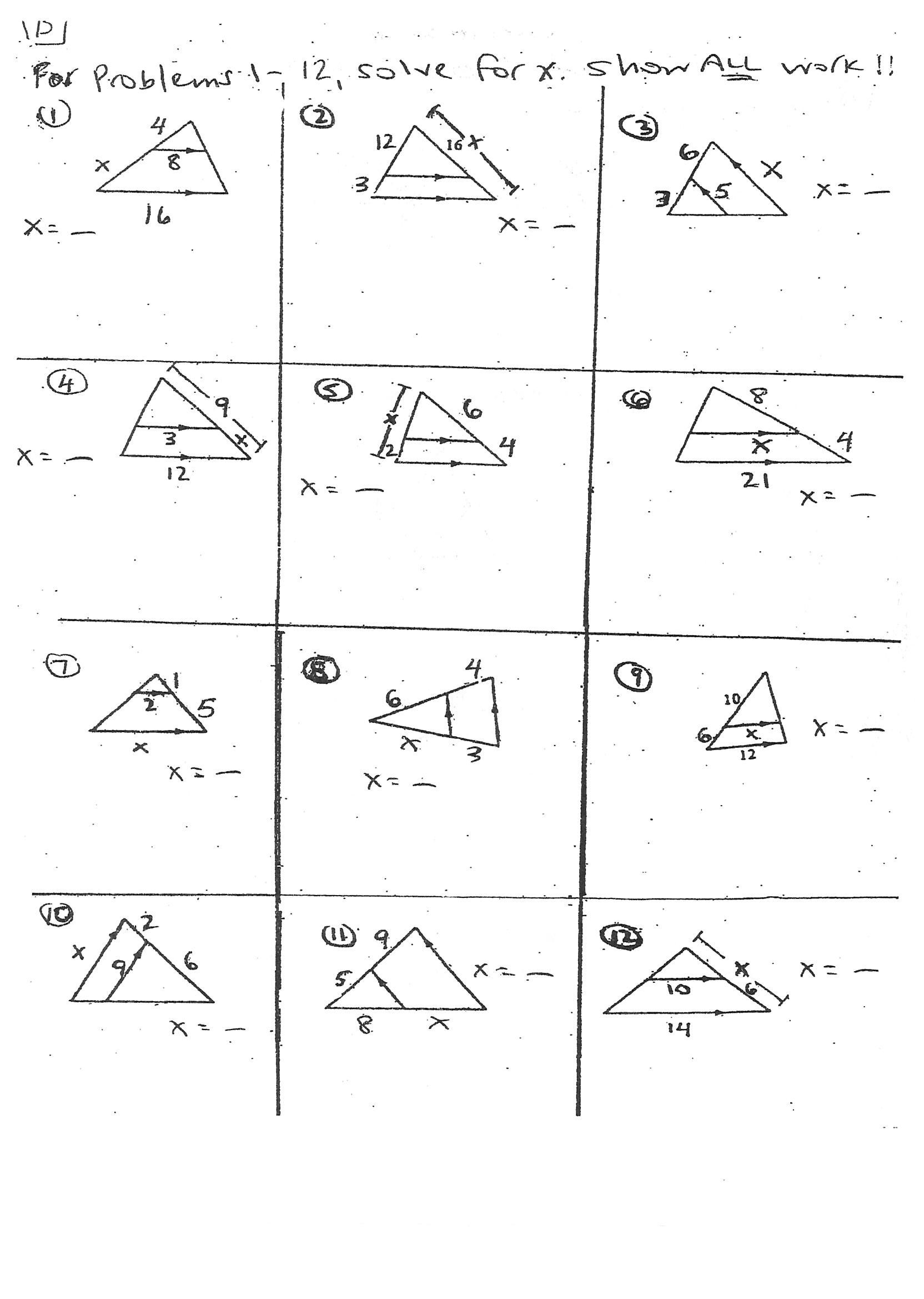 Midsegment Of A Triangle Worksheet Image Result for Triangle Midsegments Worksheet