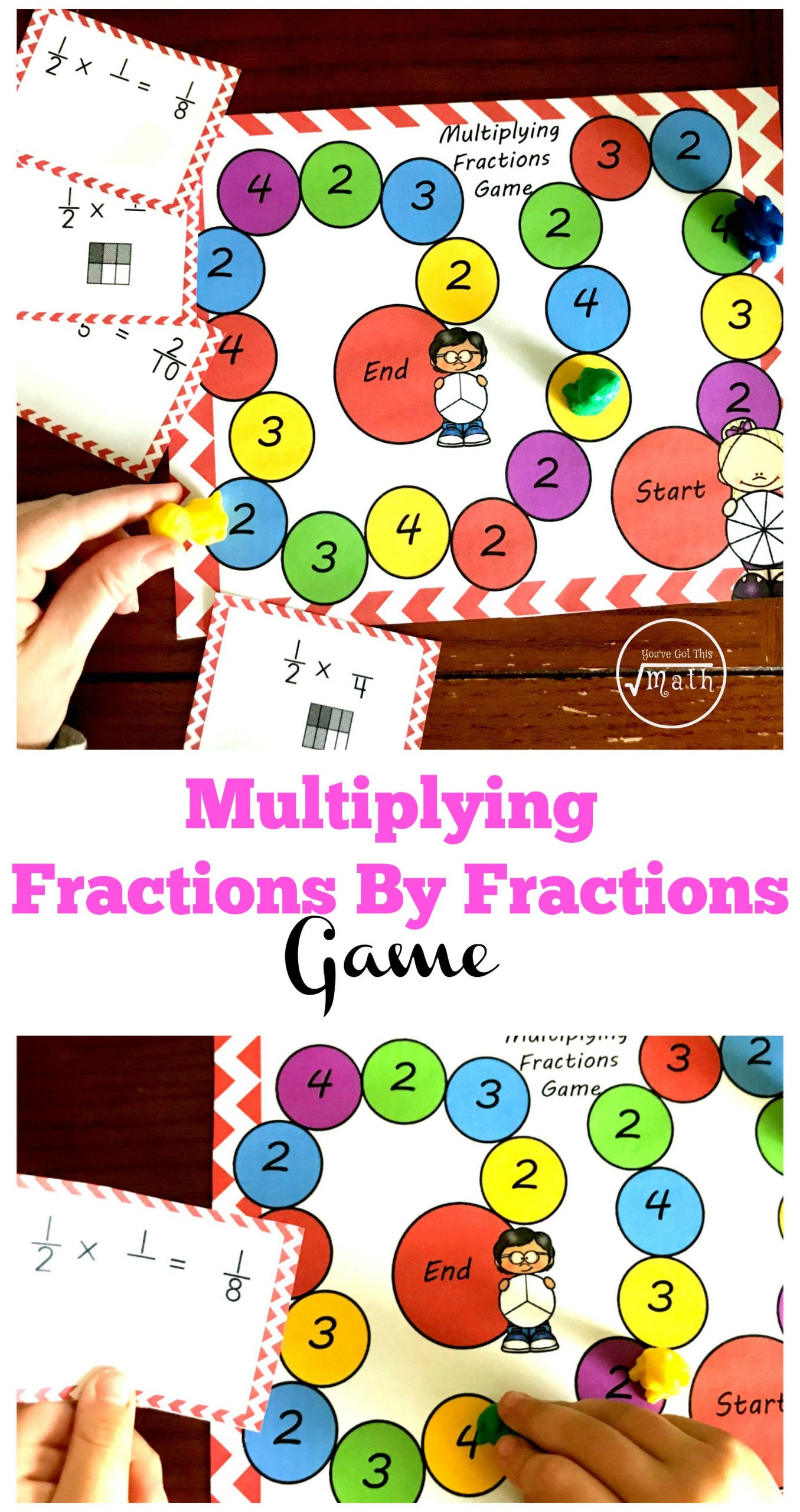 Multiplying Fractions Area Model Worksheet