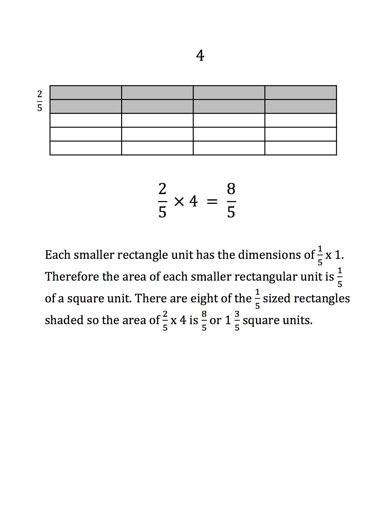 Multiplying Fractions area Model Worksheet Multiplying Fraction with A whole Number