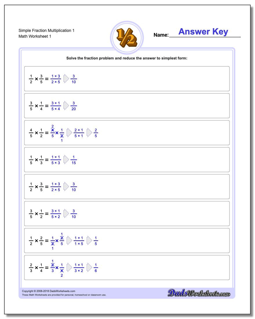 Multiplying Mixed Numbers Worksheet Fraction Multiplication
