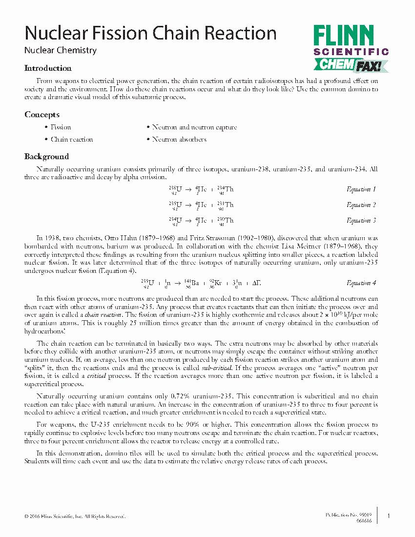 Nuclear Reactions Worksheet Answers 50 Nuclear Reactions Worksheet Answers In 2020