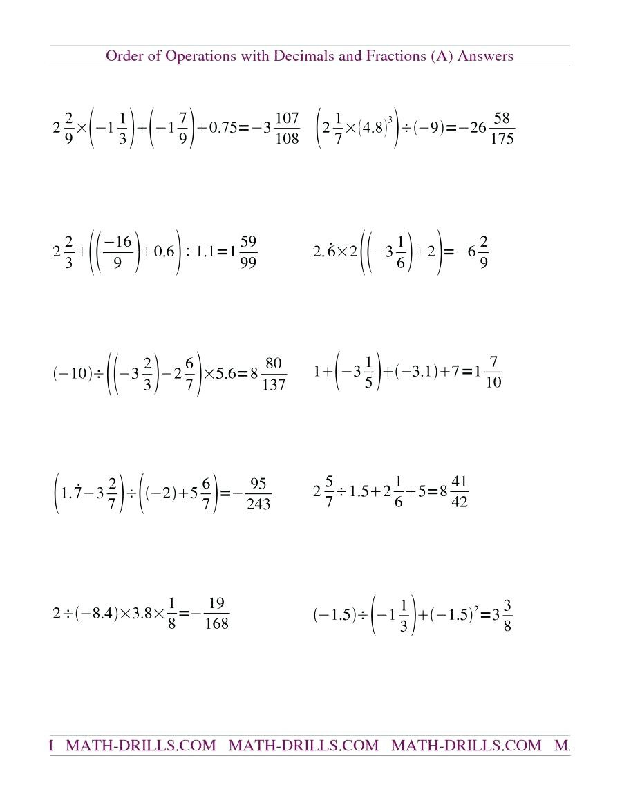 Ordering Fractions and Decimals Worksheet Decimals to Fractions Worksheets Best Ideas Worksheets