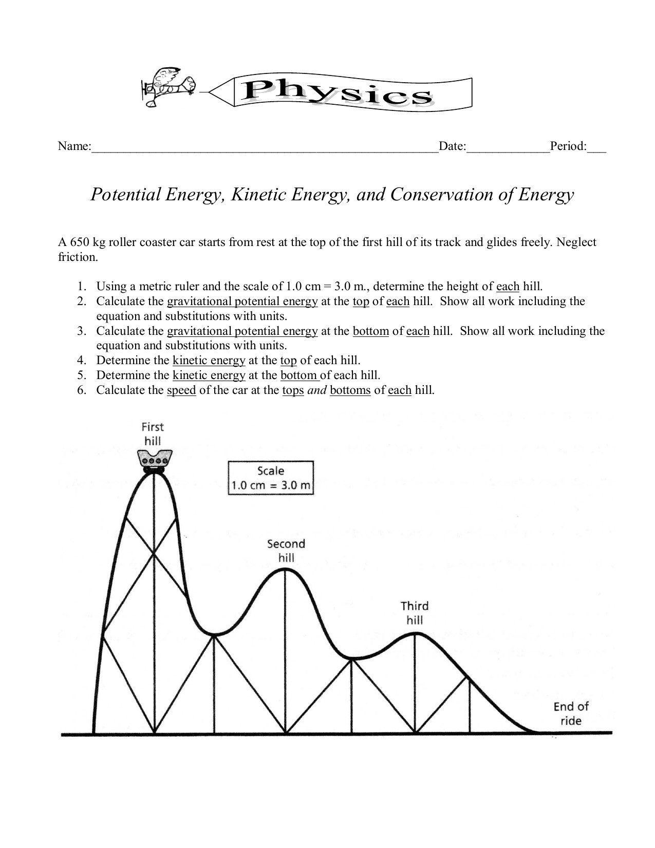 Potential and Kinetic Energy Worksheet Kinetic and Potential Energy Worksheet Ks2