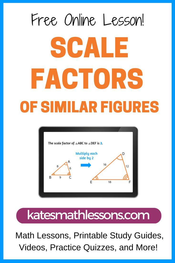Proportions and Similar Figures Worksheet Scale Factors Of Similar Figures with Images