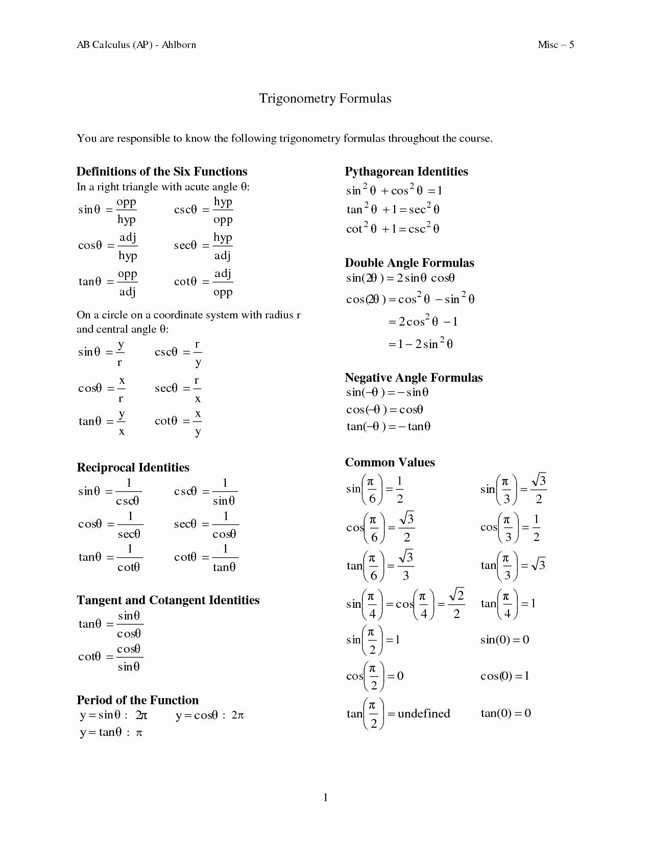 Right Triangle Trigonometry Worksheet 50 Right Triangle Trigonometry Worksheet In 2020