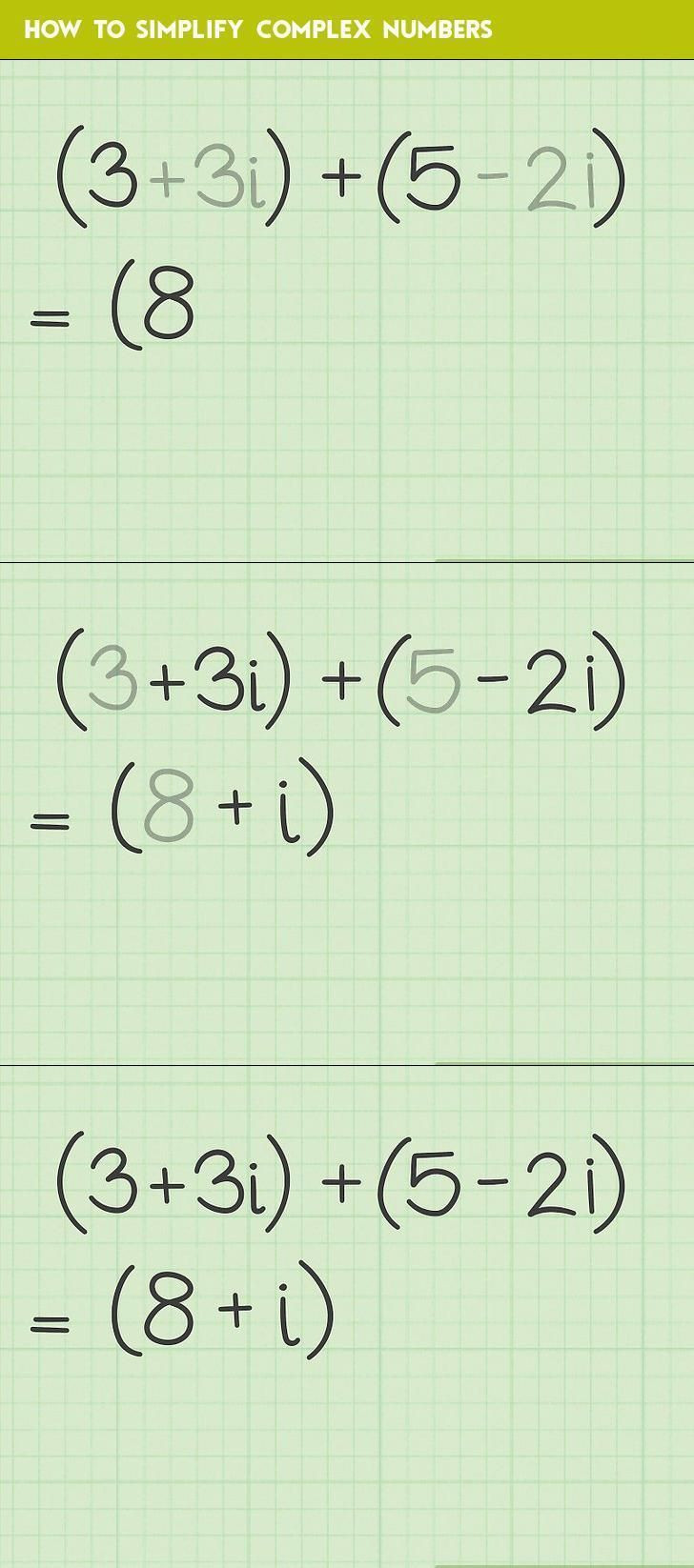 Simplifying Complex Numbers Worksheet How to Simplify Plex Numbers You Wanna Know How