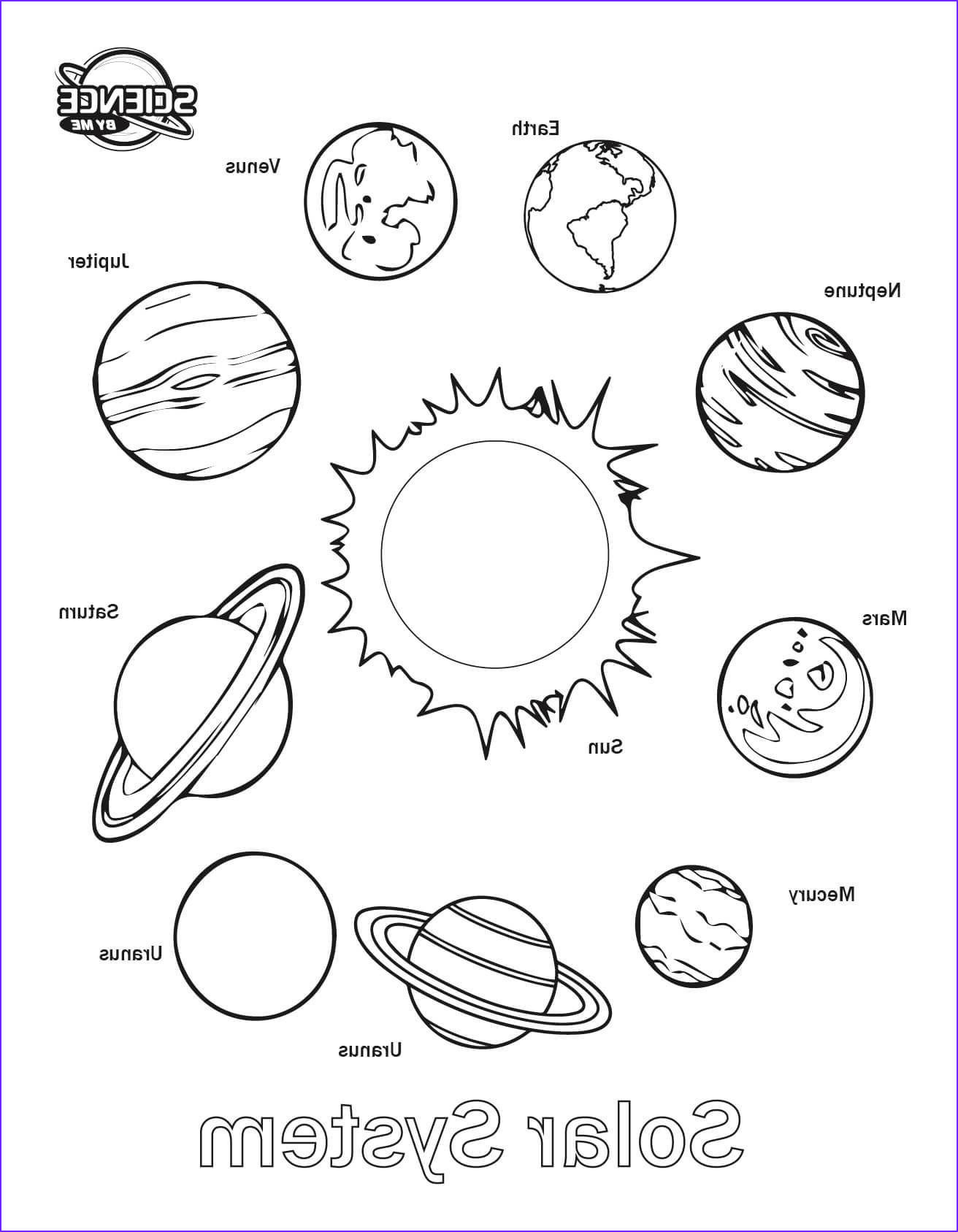 Solar System Worksheet Pdf 48 Excelent solar System for Coloring – Dialogueeurope