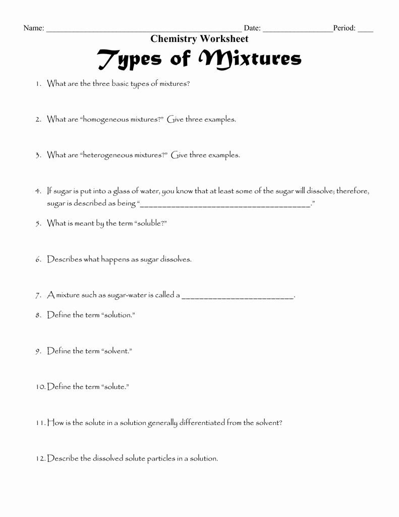 Solutions Colloids and Suspensions Worksheet Pin On Customize Design Worksheet Line