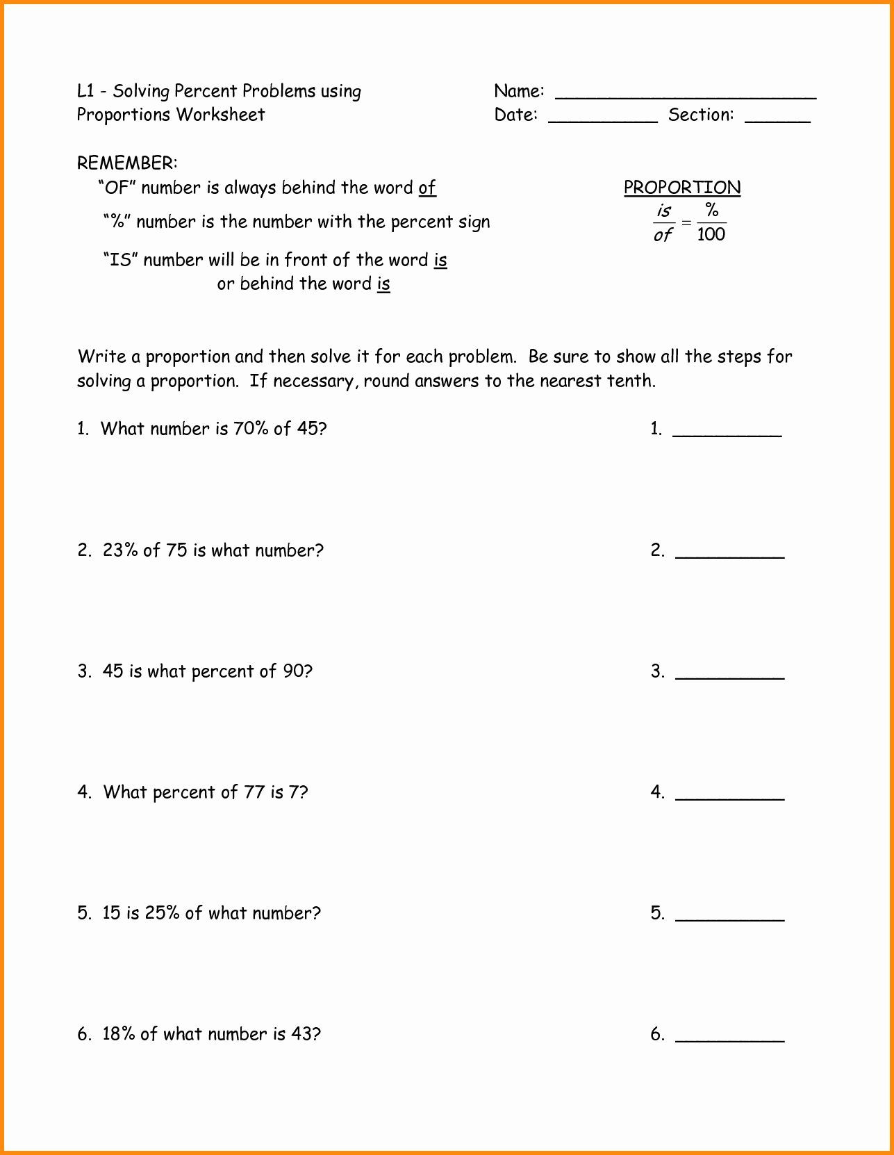 Solving Proportions Worksheet Answers solving Proportions Worksheet Answer Key Promotiontablecovers
