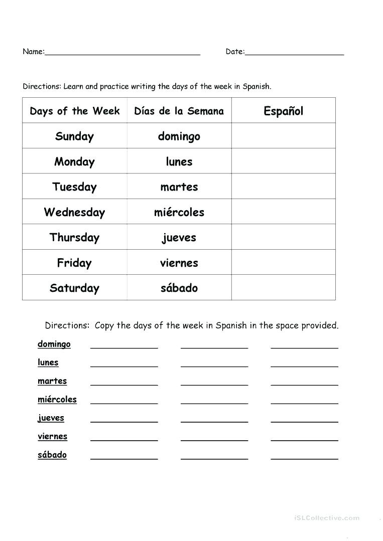 Spanish Numbers Worksheet 1 100 Spanish Number Worksheet Numbers Worksheet Printable Days