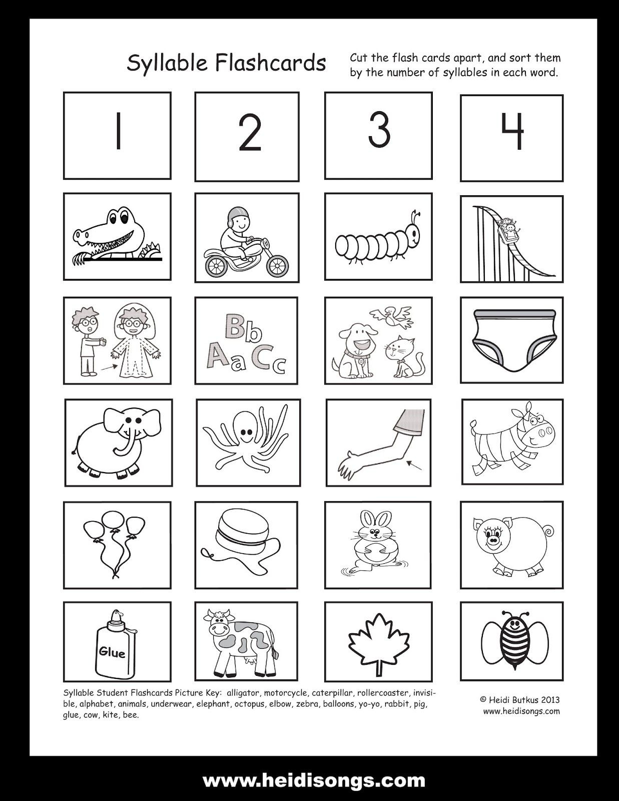 Syllables Worksheet for Kindergarten 20 Hands Ways to Build A Sight Word and Research to