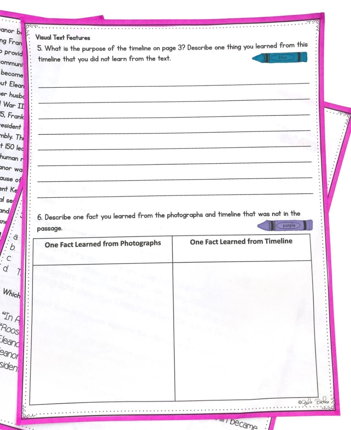 Text Features Worksheet 3rd Grade Nonfiction Text Features 4th Grade Ri 4 7
