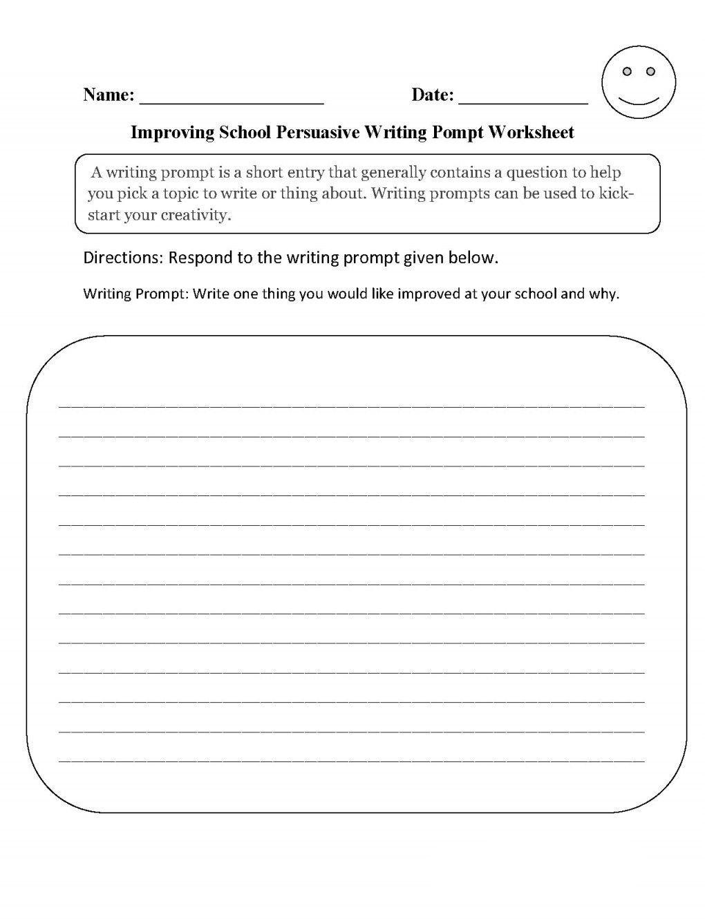 Third Grade Writing Worksheet 3rd Grade Writing Worksheets Best Coloring for Kids Prompts