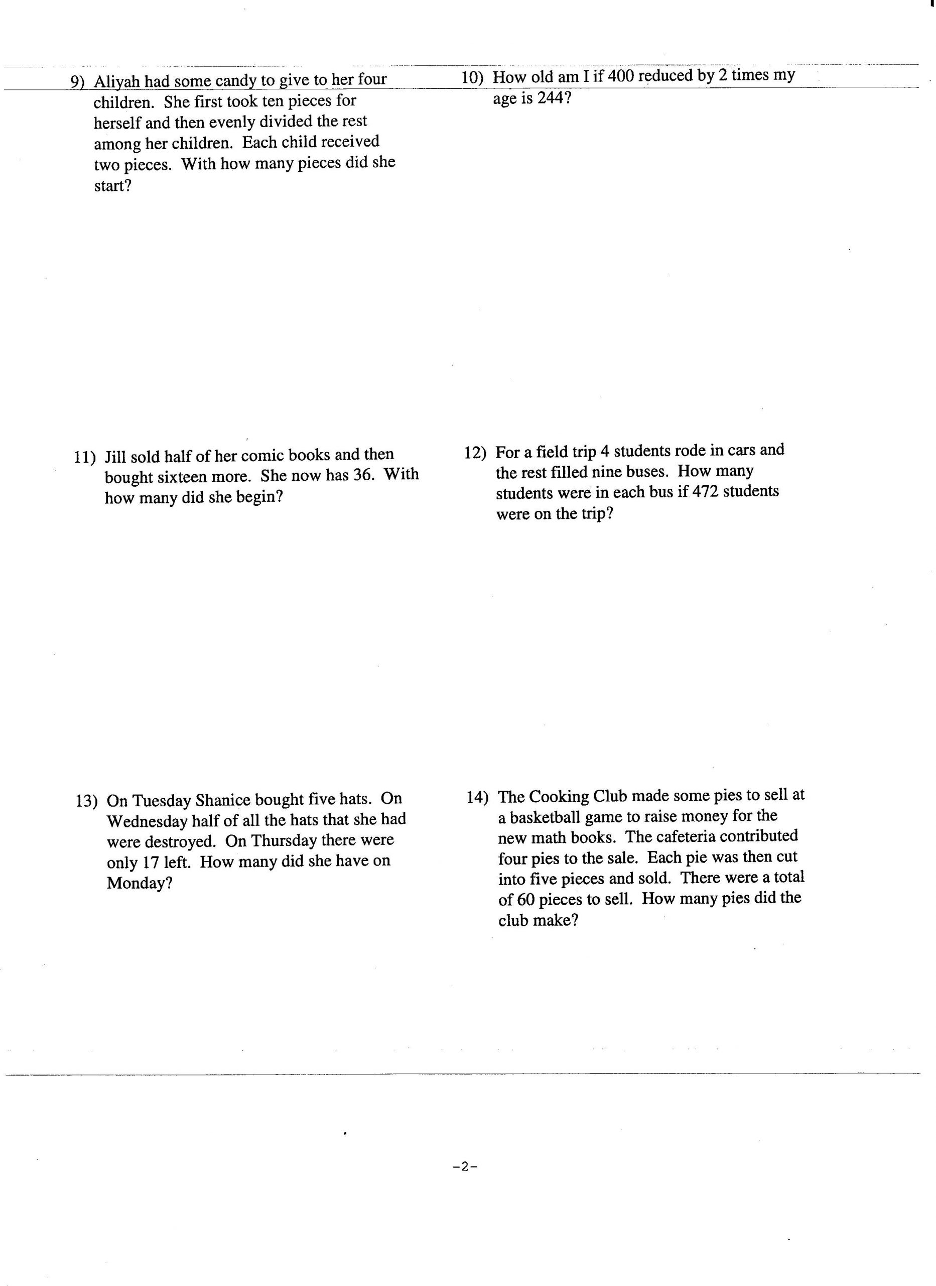 Two Step Equations Worksheet Two Step Equations Worksheet with Fractions and Decimals