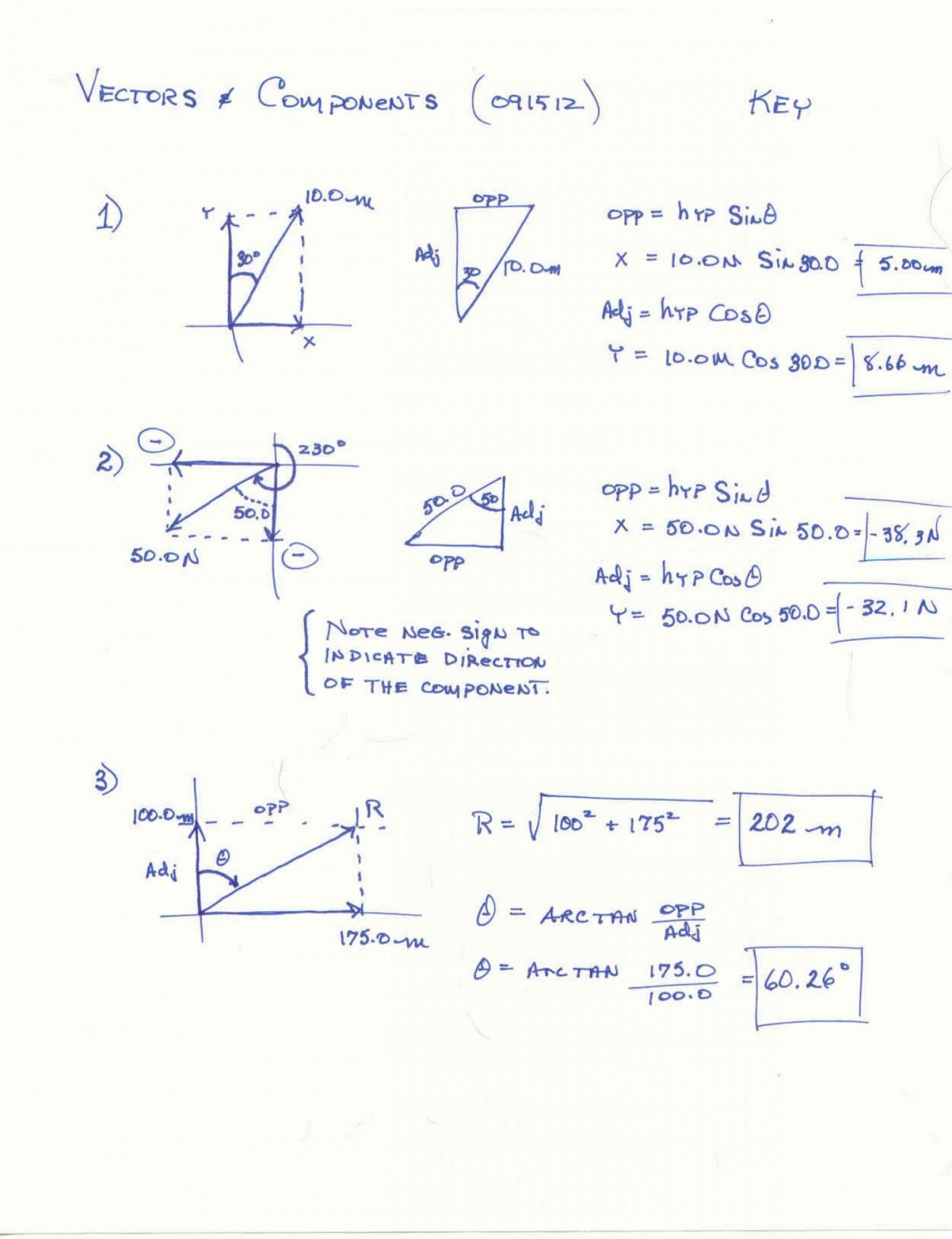 vector addition worksheet ahs vectors and trig worksheets pre calc with answers scaled