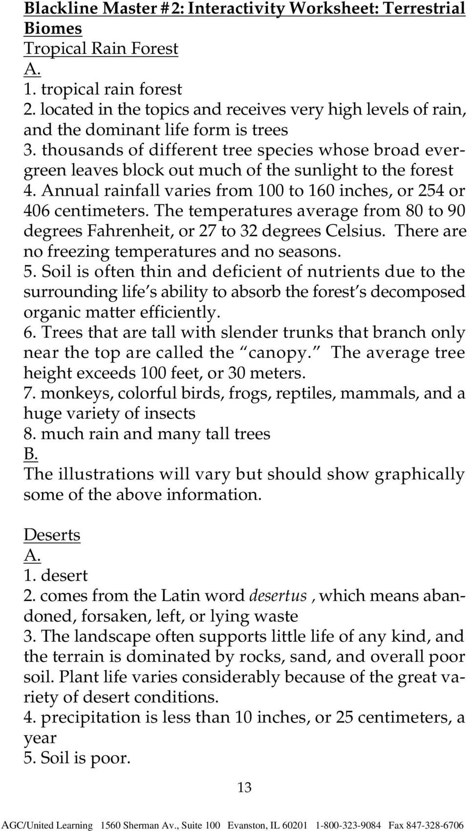 4 4 Biomes Worksheet Answers Biomes Our Earth S Major Life Zones Pdf Free Download