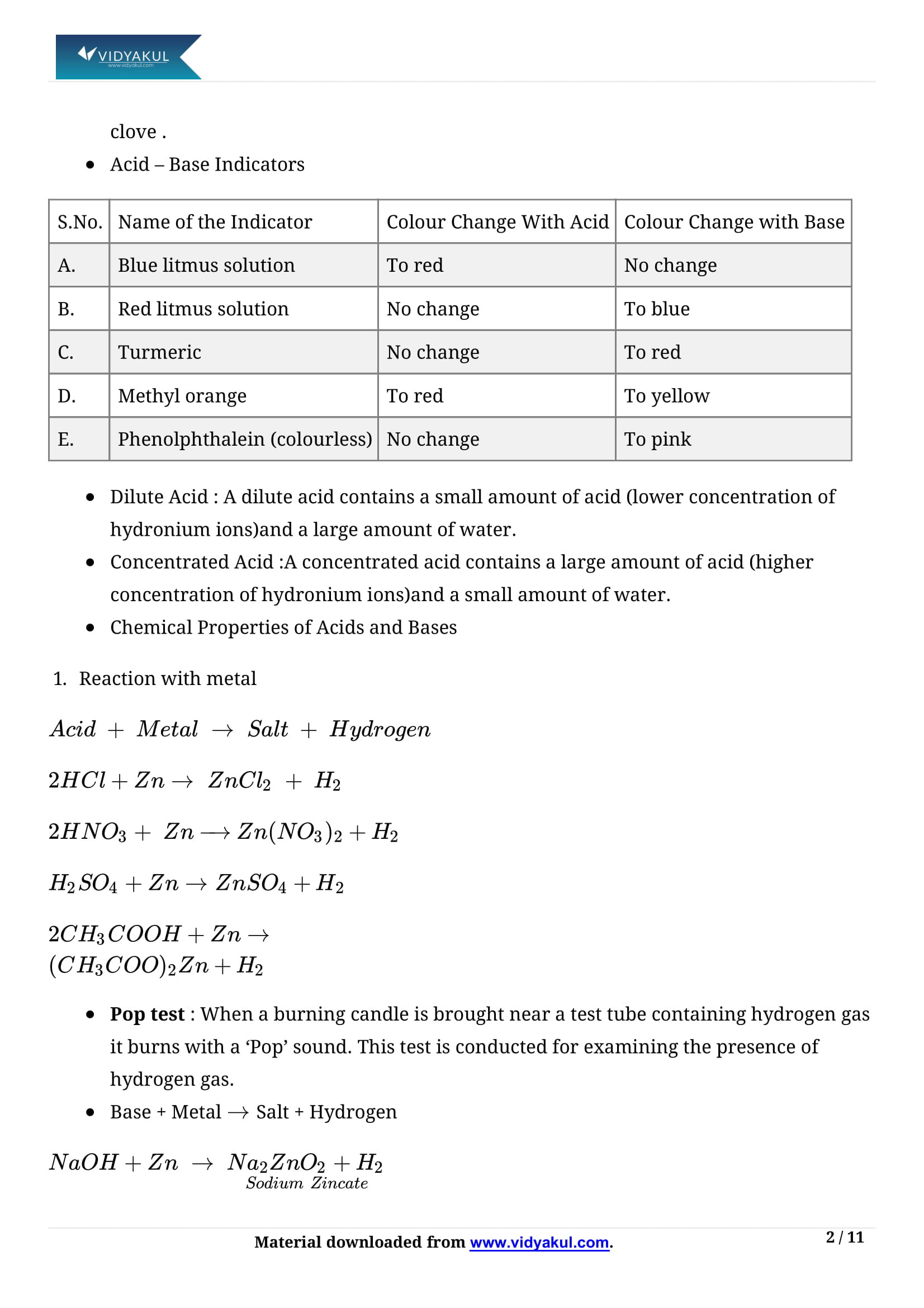 Acid Base Reaction Worksheet Acid Base Salt Worksheet