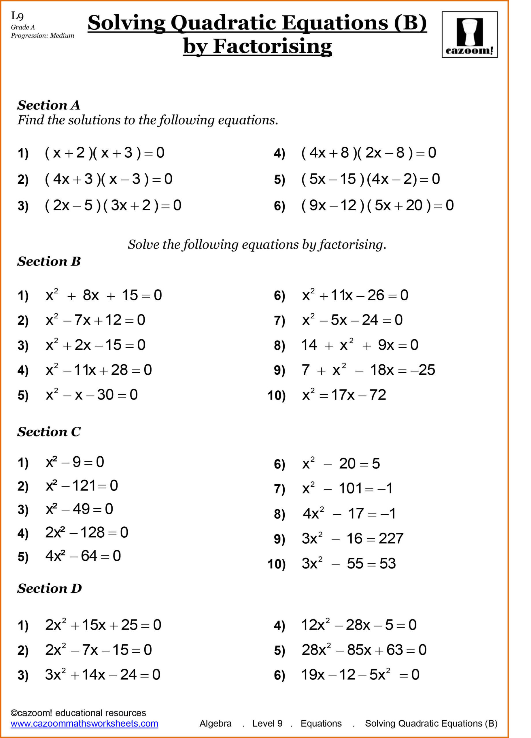 Algebra 2 Worksheet Pdf Year Maths Worksheets Printable Pdf for Olds Algebra