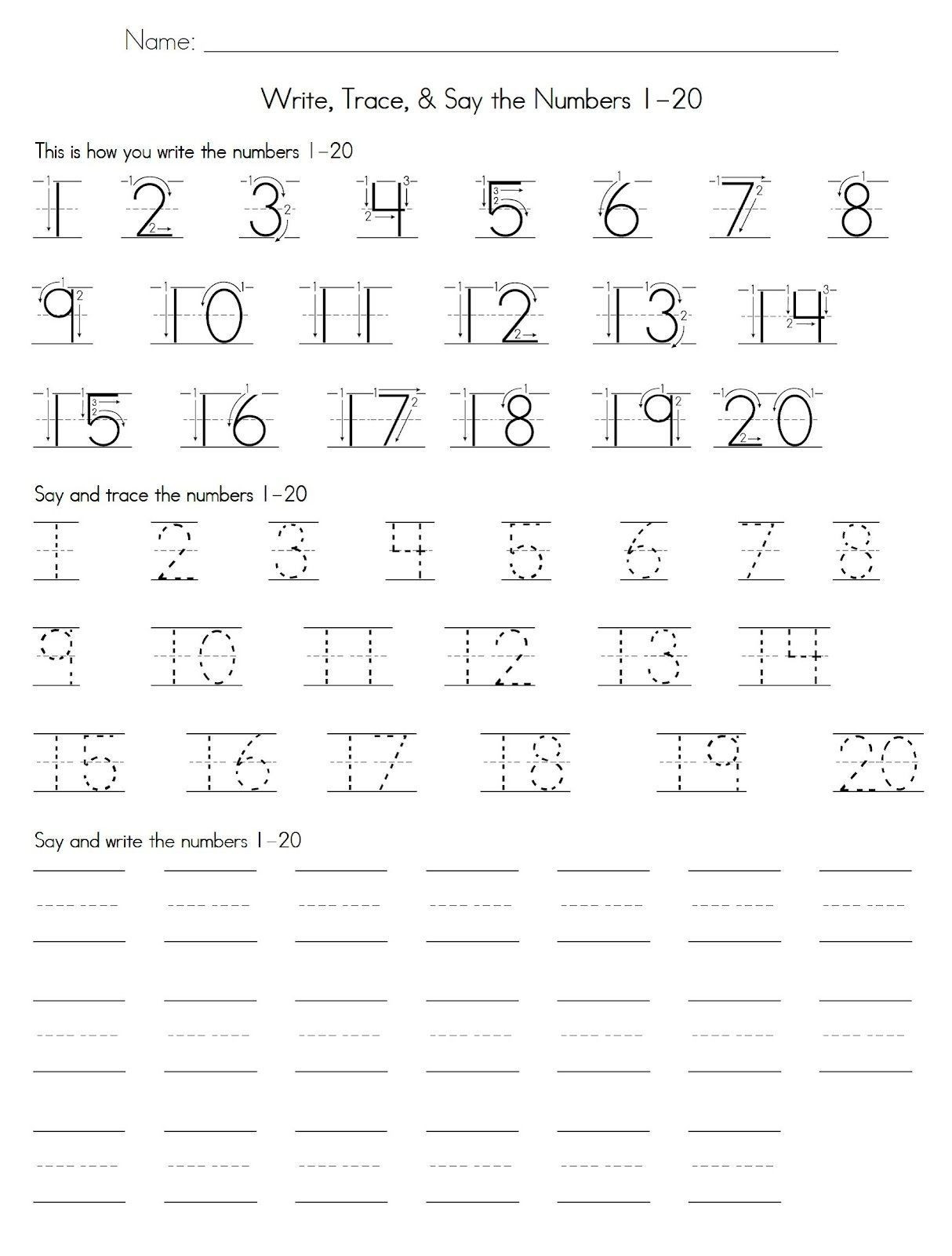 Blank Number Line Worksheet Blank Kindergarten Number Worksheet Printable Worksheets